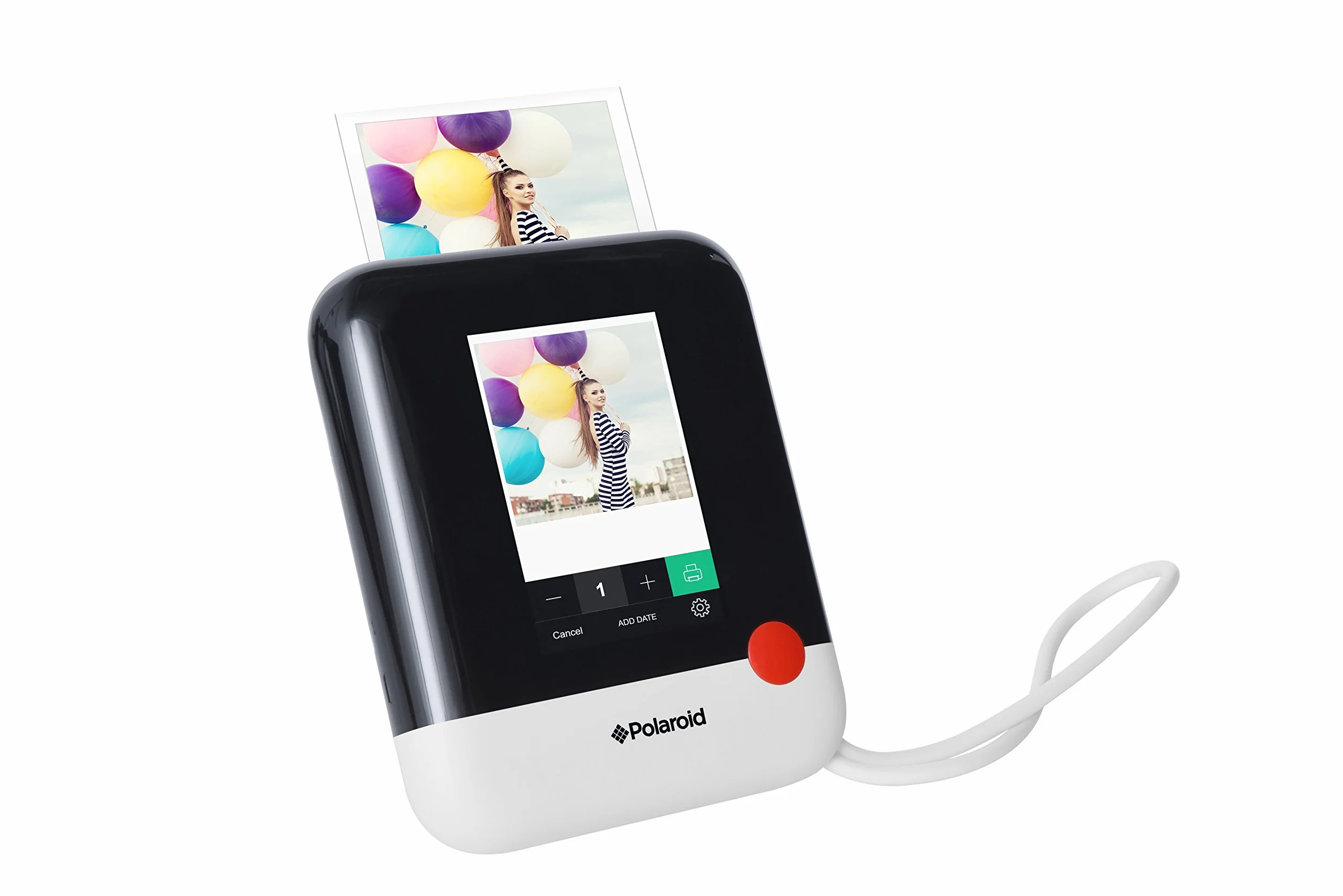 Polaroid POP 3 x 4 (7,6 x 10 cm) aparat cyfrowy, natychmiastowe zdjęcia, z technologią druku Zero Zink – biały