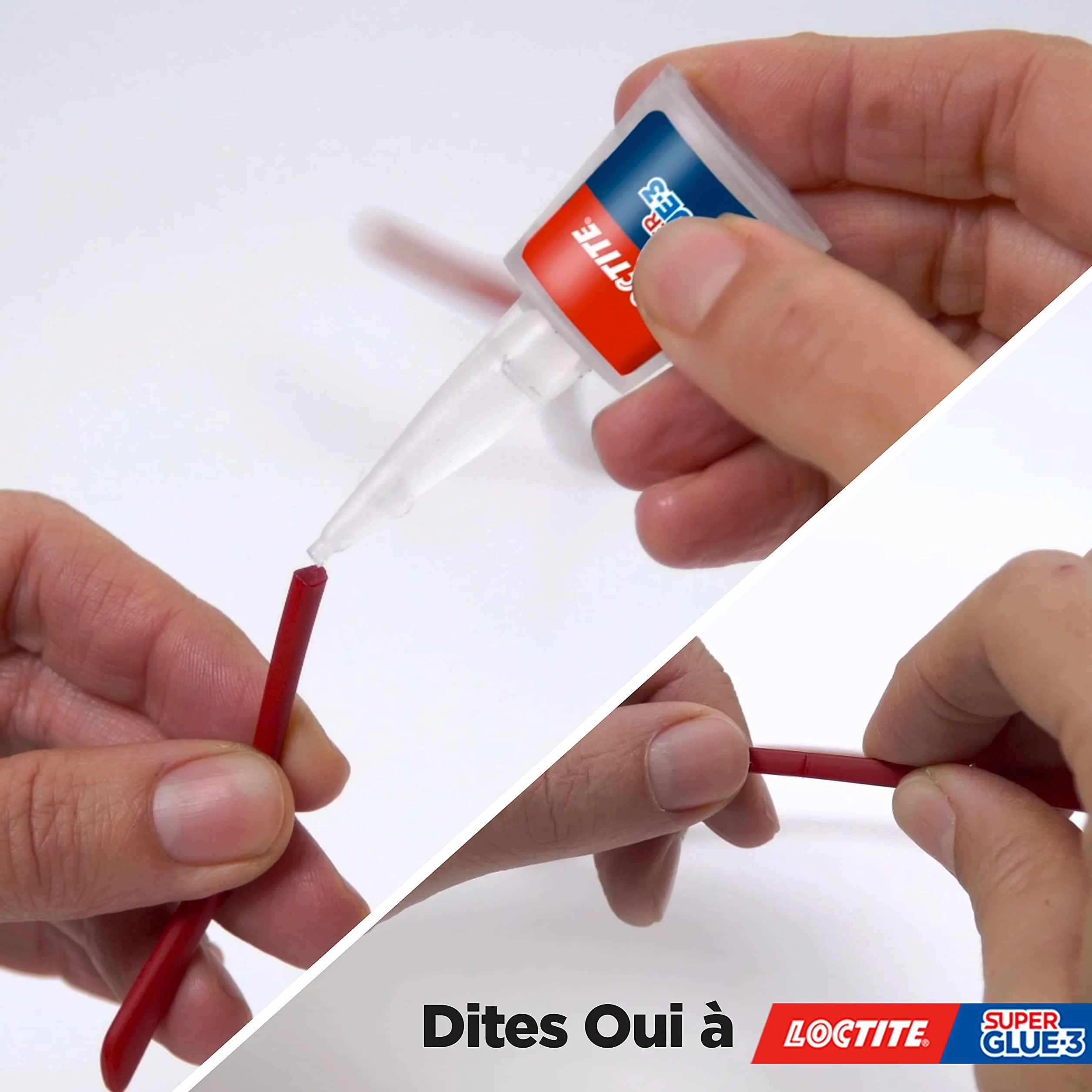 Loctite Super Glue-3 Précision, Colle Forte Pour Réparations Précises, Colle Liquide Tous Matériaux, Séchage Rapide, Flacon 5g