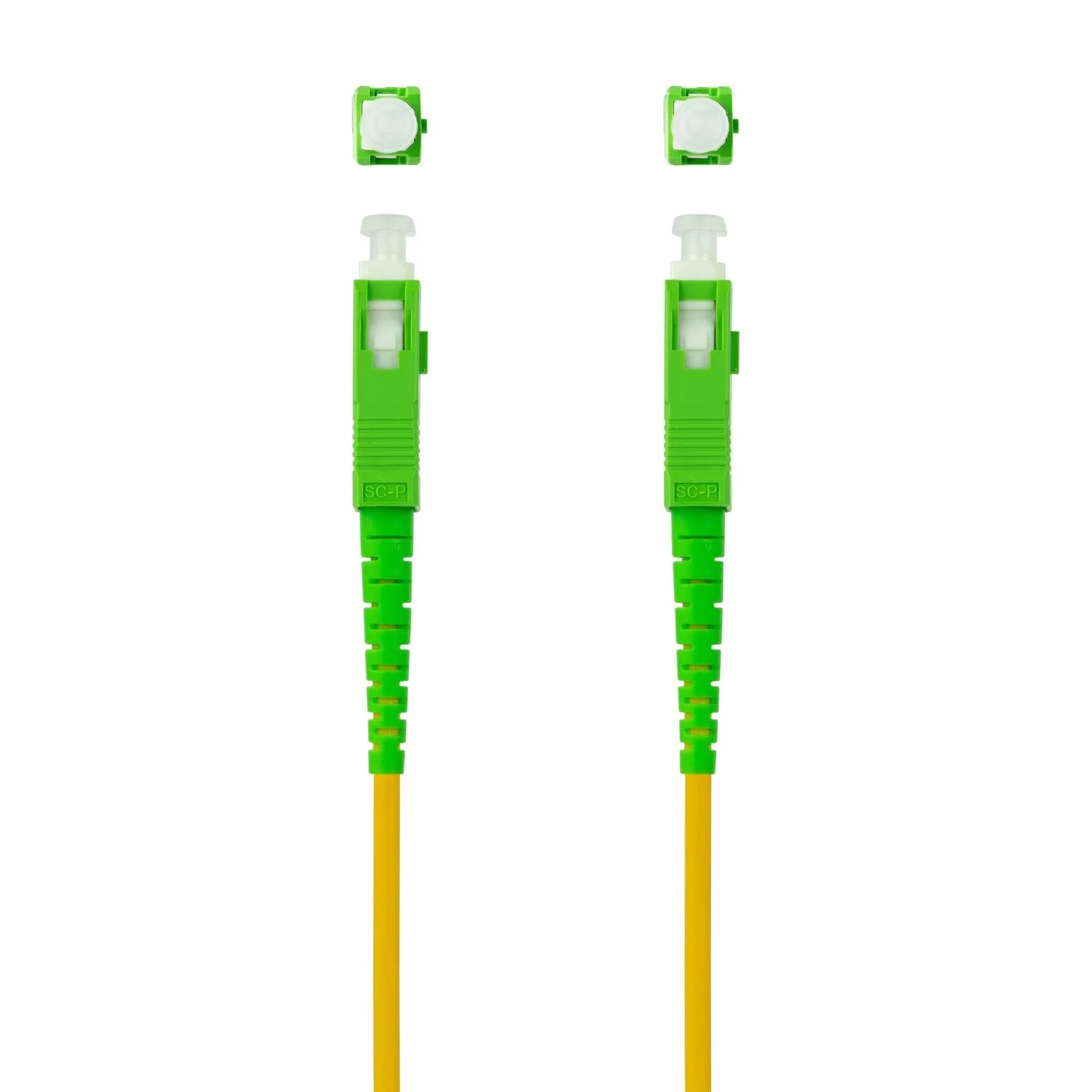 Kabel światłowodowy SC/APC-SC/APC MONOMODO LSZH 2M