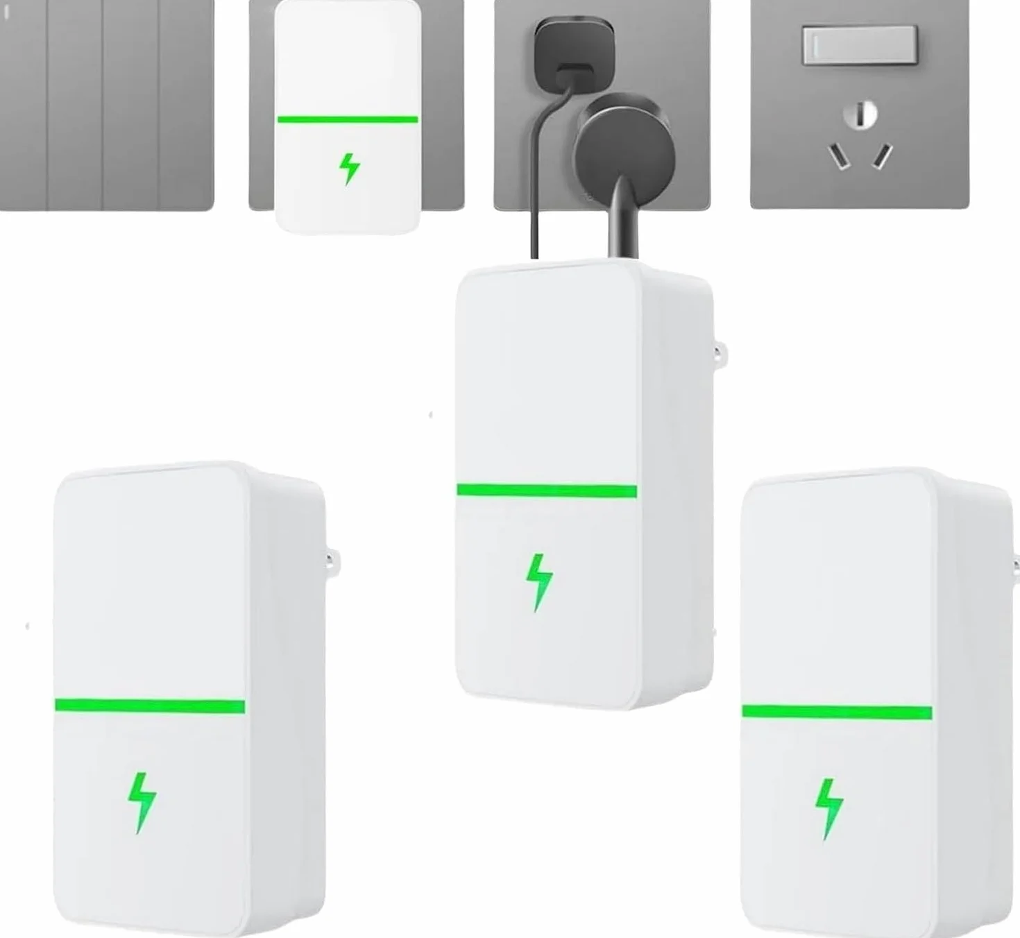 3SZT. Oszczędność Energii, Urządzenie Blokujące Moc, Urządzenie Oszczędności Elektryczności Pro Oszczędność Energii, Skrzynka Oszczędności Elektrycznej (100 do 240V)