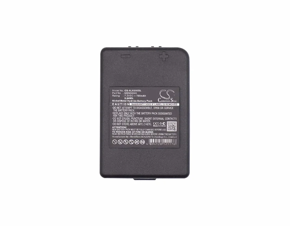 CS-ALK006BL Baterie 700mAh kompatybilny z [AUTEC] E16 KTC, E16 Sirio 42, Funkfernsteuerung Modular MJ, Funkfernsteuerung Modular MK, Modular MJ, Modular MJ DF, Modular MJ04, Modular MK, Modular MK pl