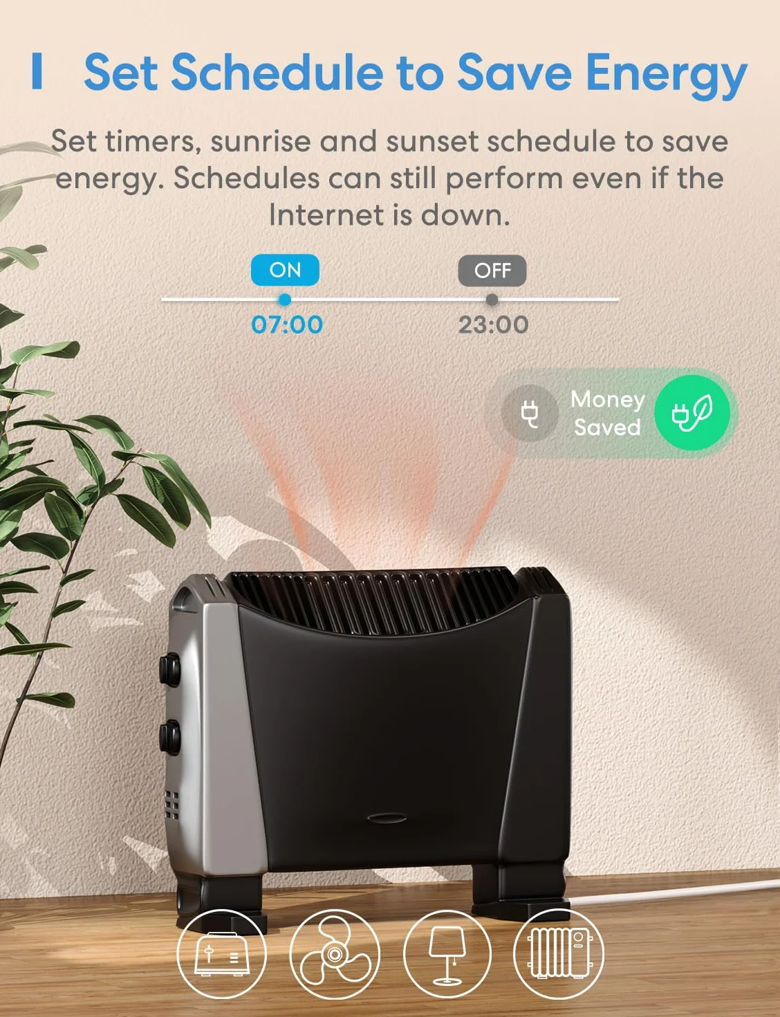 Meross Przełącznik WLAN, Pilot Smart Switch ze Sterowaniem Głosowym, Współpracuje z Apple HomeKit, Alexa, Asystent Google, SmartThings, DIY Smart dla Elektrycznych Urządzeń Gospodarstwa Domowego