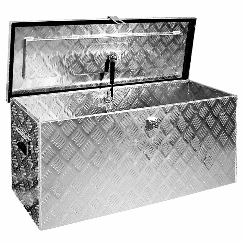 Trucky Truckbox skrzynka narzędziowa skrzynka narzędziowa skrzynka na przyczepę aluminiowa skrzynka na dyszel D120