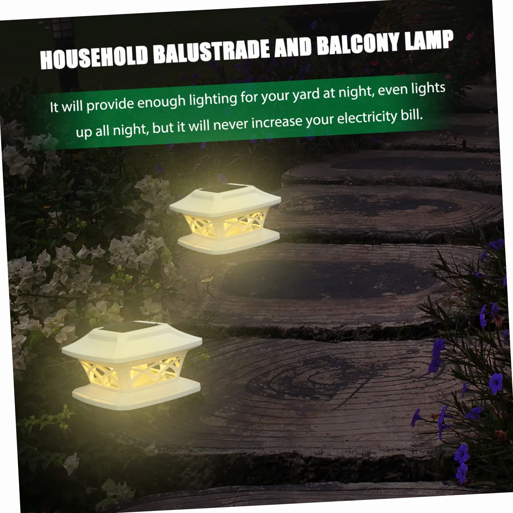 Lampa na słupku Lampa zasilana energią słoneczną Czapki na słupku Lampy na słupku Lampy solarne na słupku Lampy na zewnątrz na taras Lampy na płocie Lampy solarne na tarasie Lampy ogrodowe na płocie B