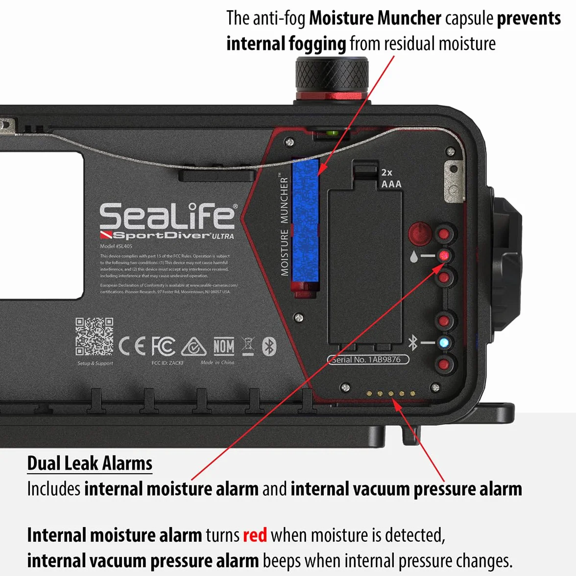 SeaLife Ultra podwodna obudowa do smartfona wodoodporna do 130 cali