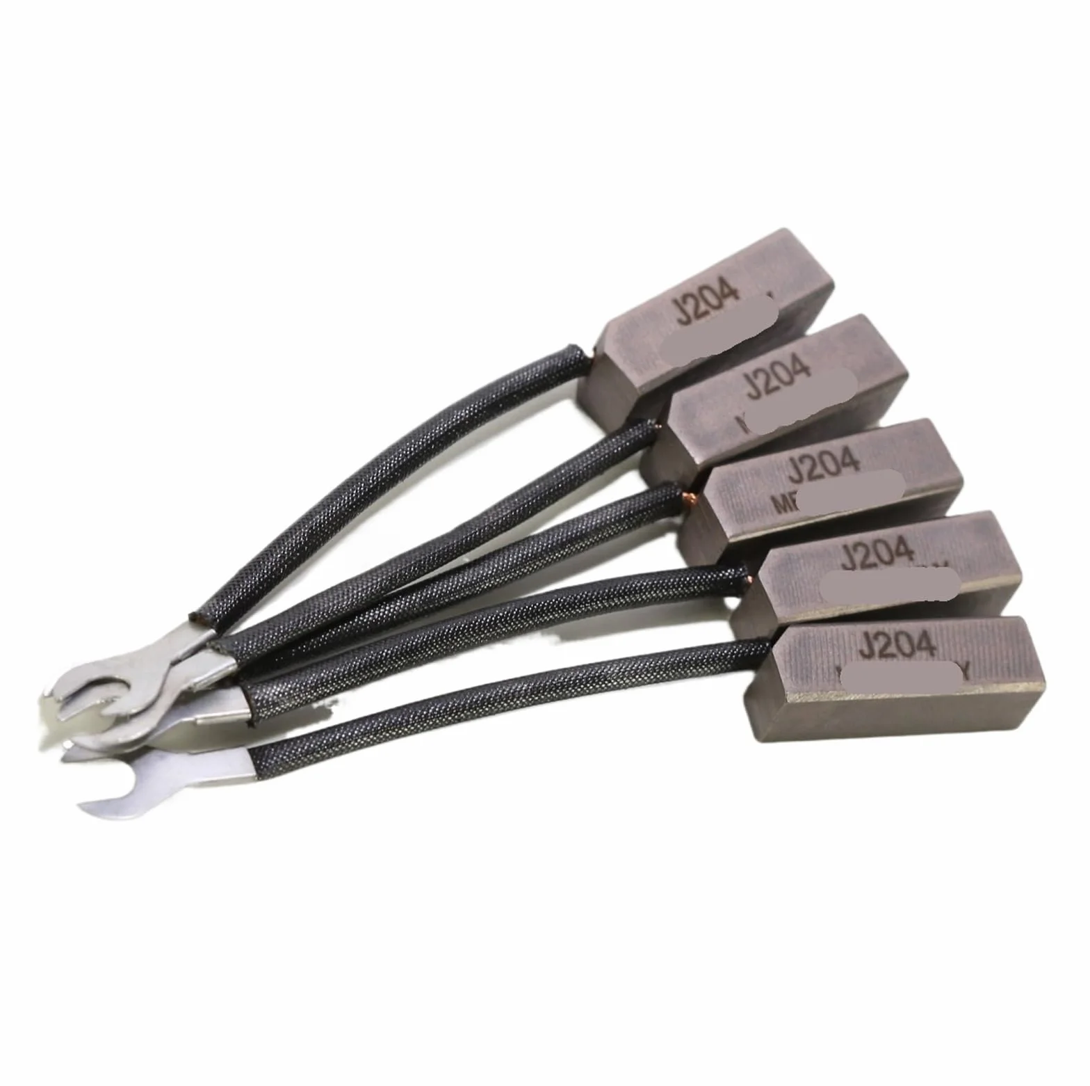10 szt. Szczotka węglowa do generatora J204 12,5 x 12,5 x 35 / 40 / 32 / 50 mm wałek uziemiający silnik wysokiego napięcia szczotka Z2 (10 x 12,5 x 32)