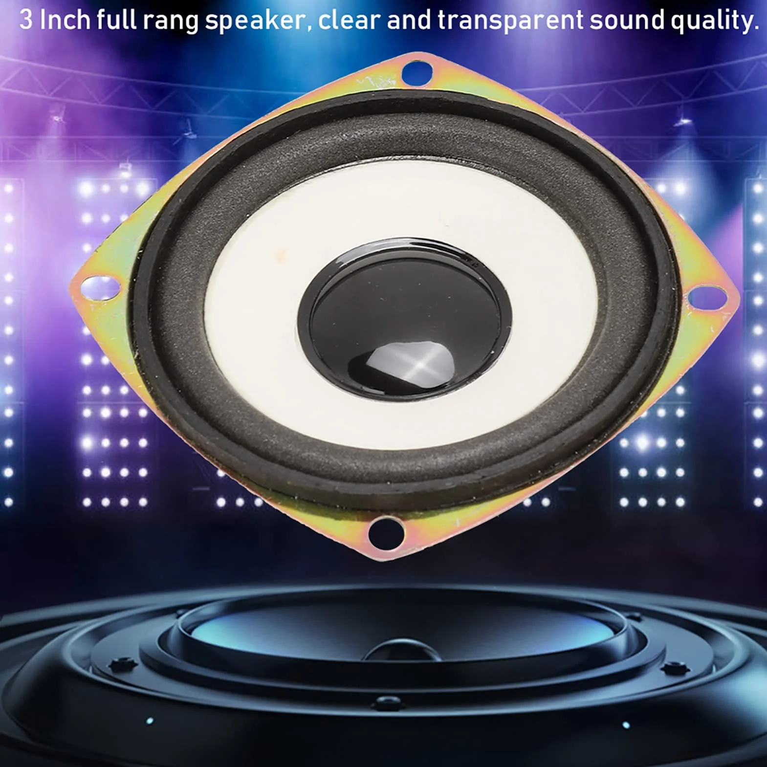Głośnik pełnozakresowy 3-calowy 4 Ohm 5W do DIY Soundbox stereo