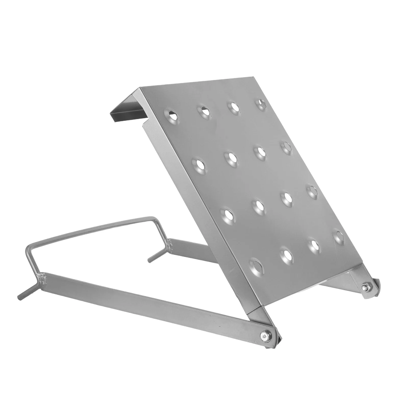Accesorio de Plataforma Anslizante para Escalera Exteble de Hierro Resistente Estante Plegable Multiusos para Herientas Soporte AAdjustable para Bricolaje y