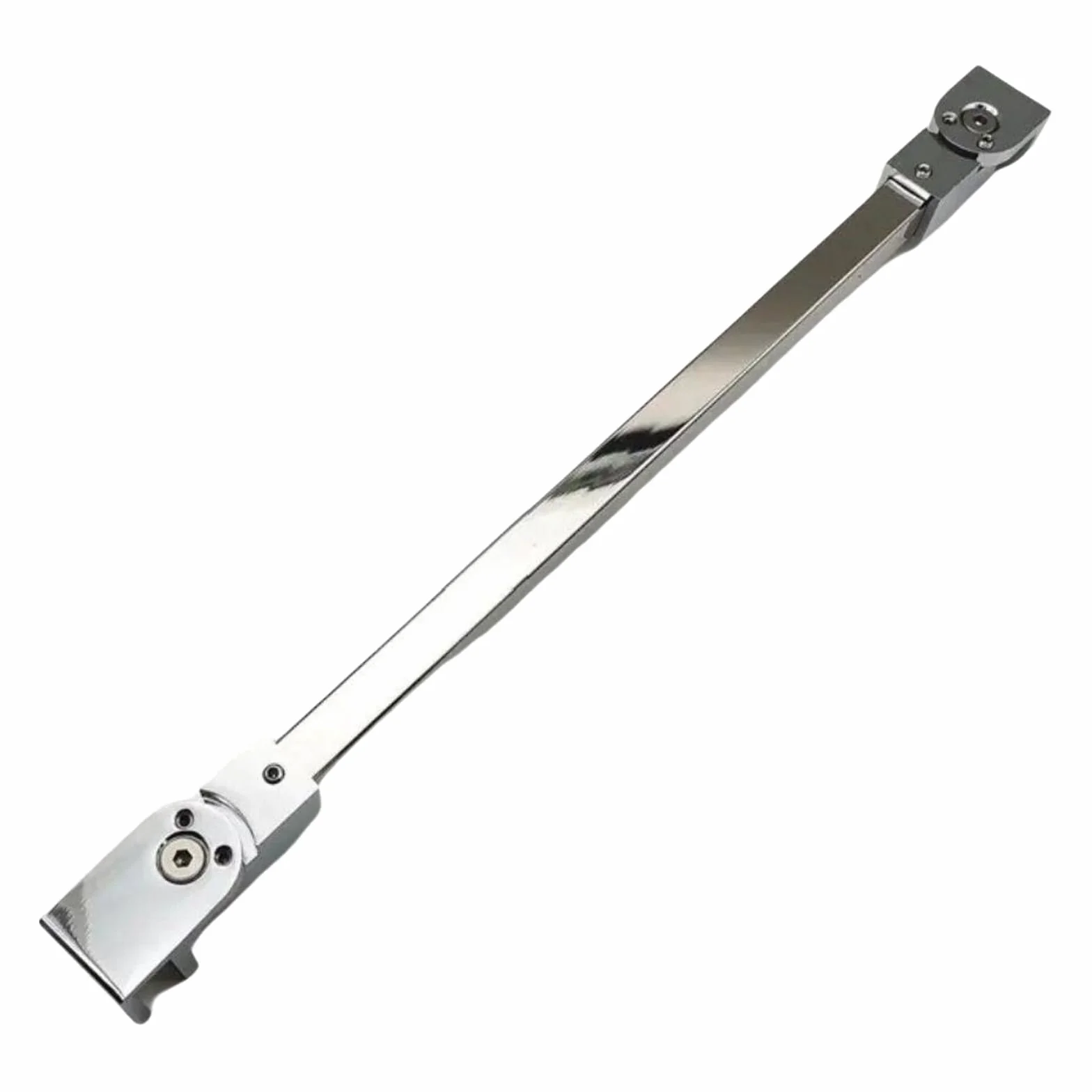 Wspornik kabiny prysznicowej, Bezramowa belka do drzwi prysznicowych ze stali nierdzewnej, srebrna 30-100cm(100cm)