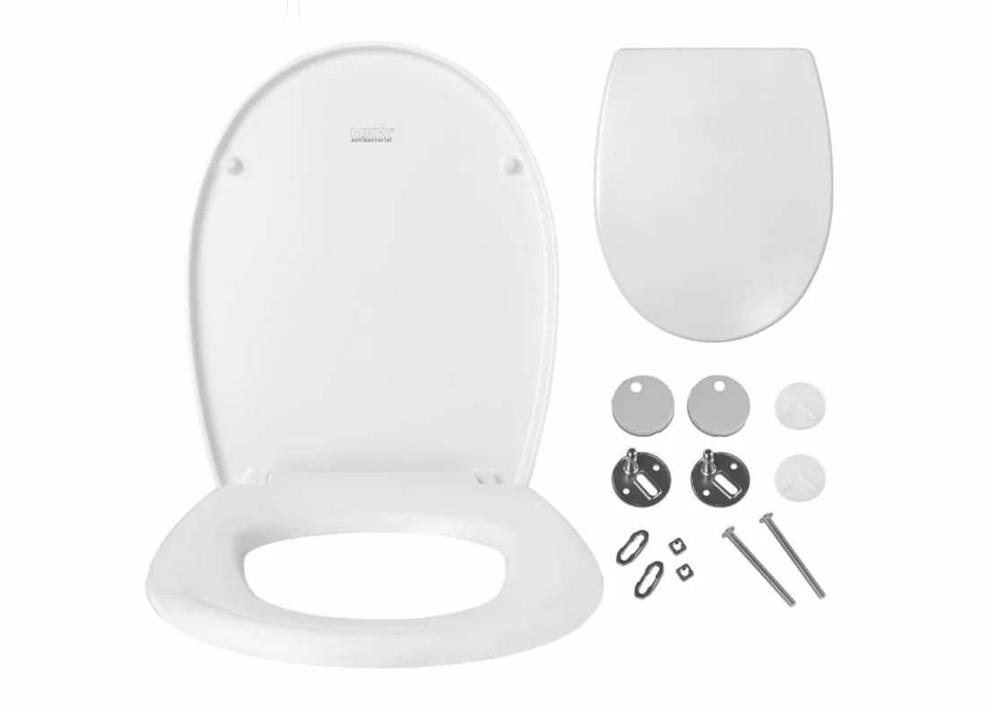 Ramm deska sedesowa pasująca G Allia Paris, biała, SoftClose, do muszli klozetowej 52 cm