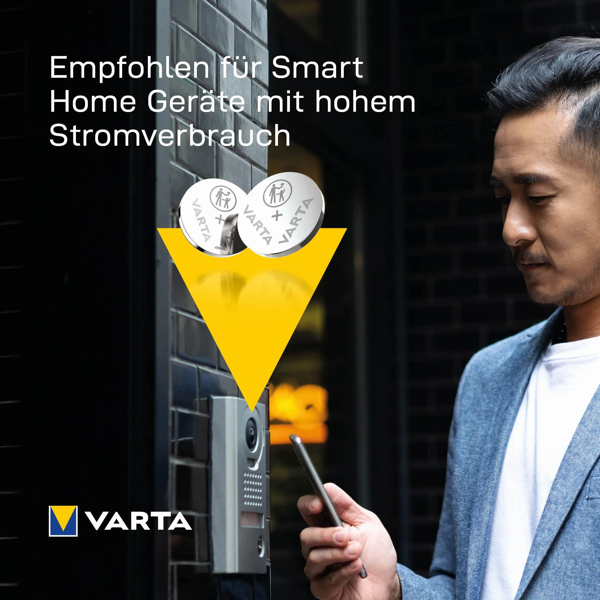 VARTA Baterie Guzikowe CR2032, opakowanie 5 szt., Power on Demand, Lithium Coin, 3V, opakowanie zabezpieczone przed dziećmi, do małych urządzeń elektronicznych - pilotów, wag