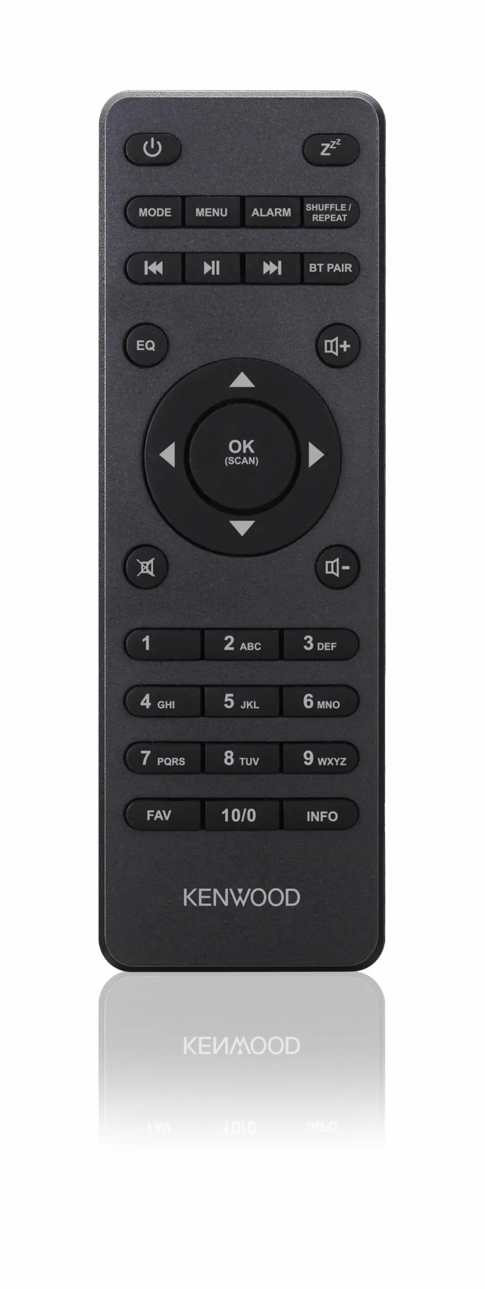 KENWOOD CR-ST500S - designerskie radio Smart z kolorowym wyświetlaczem TFT 4", WiFi radio internetowe, DAB+, UKW, Spotify (HiFi), Deezer, Bluetooth, 30 W RMS stereo, zintegrowany subwoofer, pilot