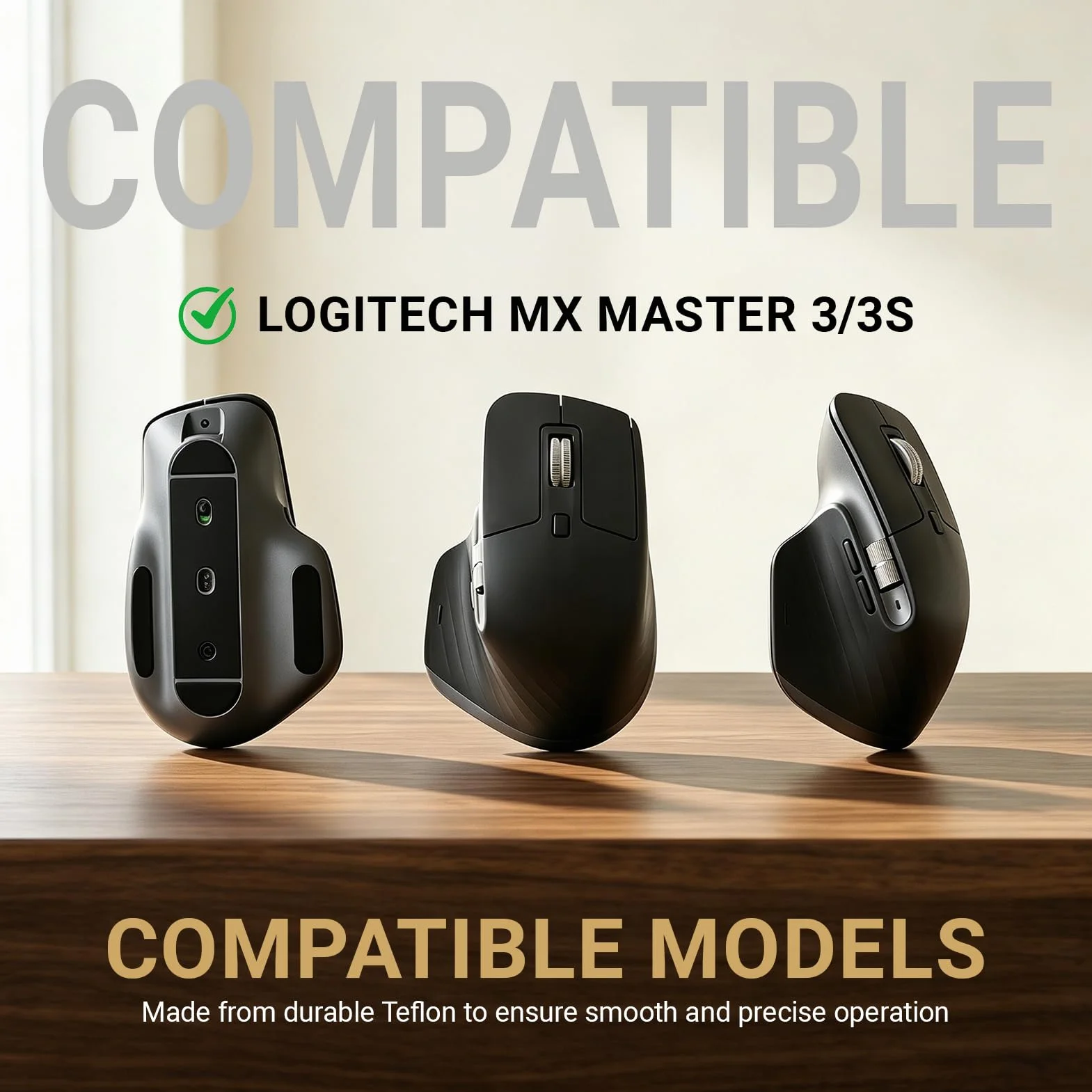 Logitech MX Master 3 / 3S PTFE nóżki pod mysz 2 zestawy
