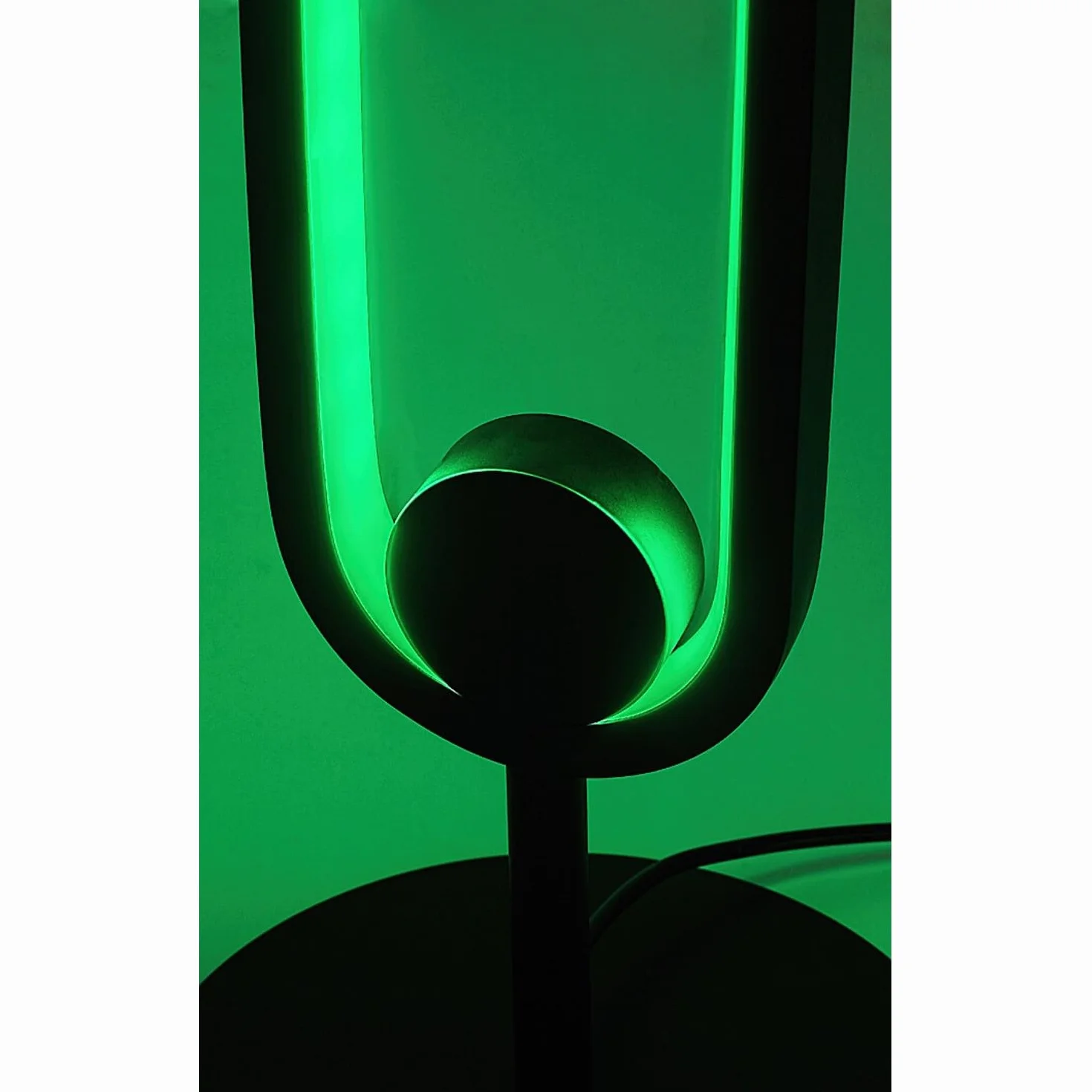 Barto 19W Metal Matt Lampa podłogowa LED, czarna, biała z tworzywa sztucznego B: 10 cm H: 125 cm z przełącznikiem