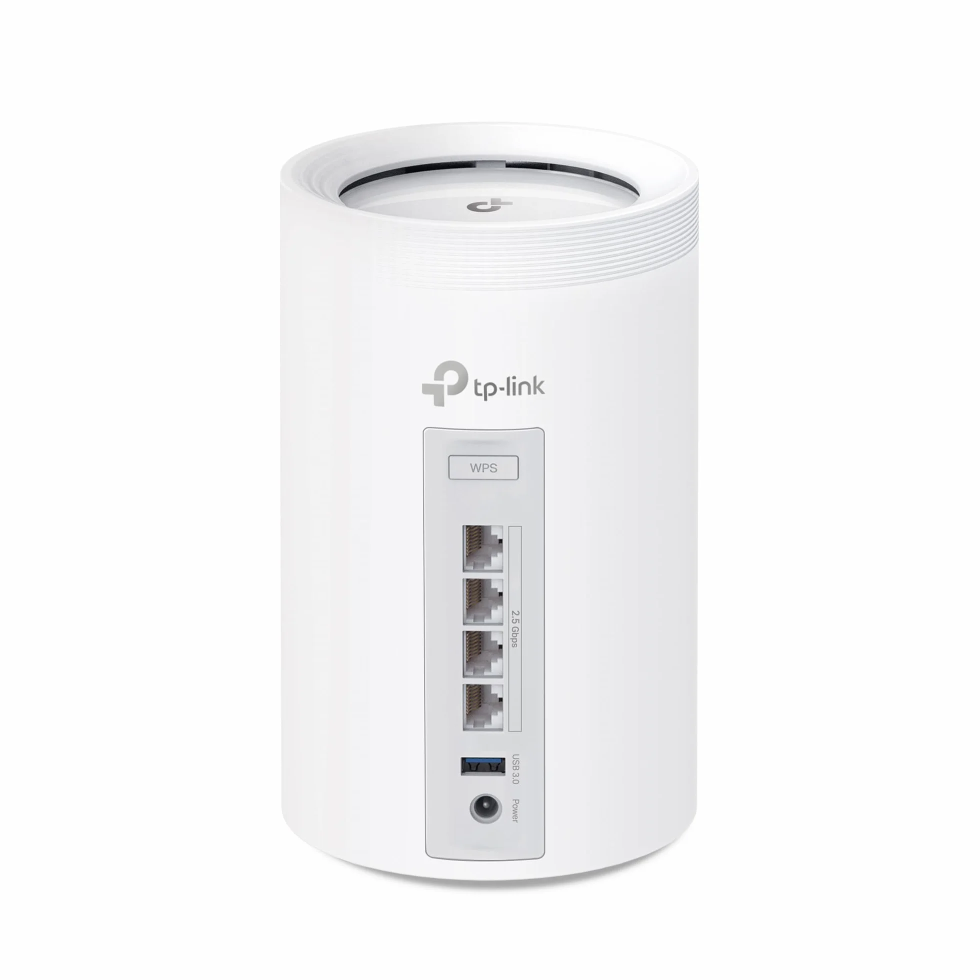 TP-Link Deco BE65 Wi-Fi 7 Mesh WLAN Set (3 szt.) Tri-Band 6G 320 MHz MLO 4x 2.5 G port USB 3.0 WPA3 Biały