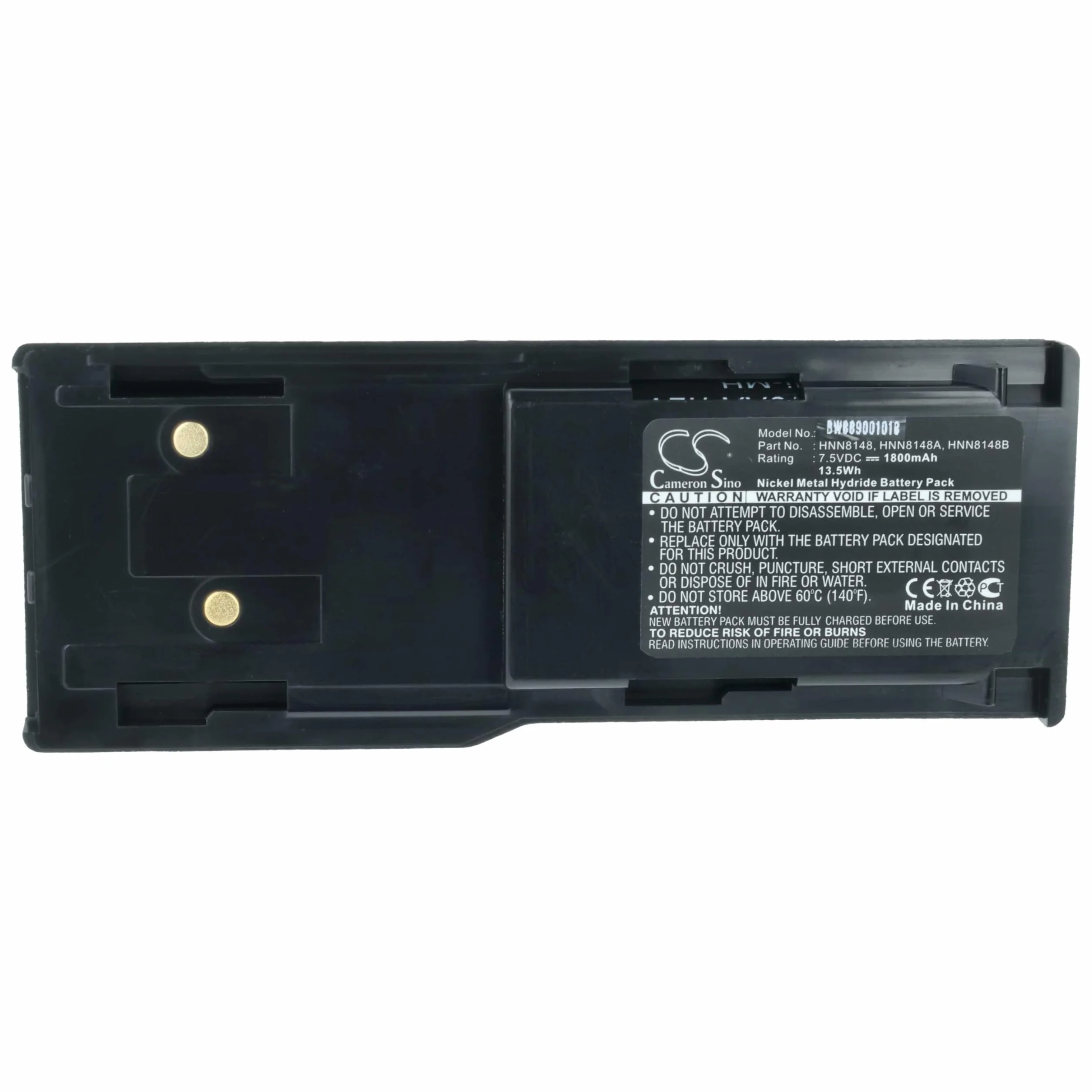 Bateria Ni-MH 1800 mAh 7,5 V do MOTOROLA WALKIE-TALKIES Promień P110