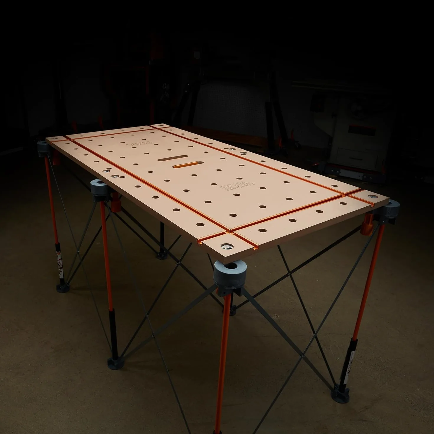 BORA Centipede 0,6 x 1,2 m T-Track Blat - otwory dla psów 20 mm