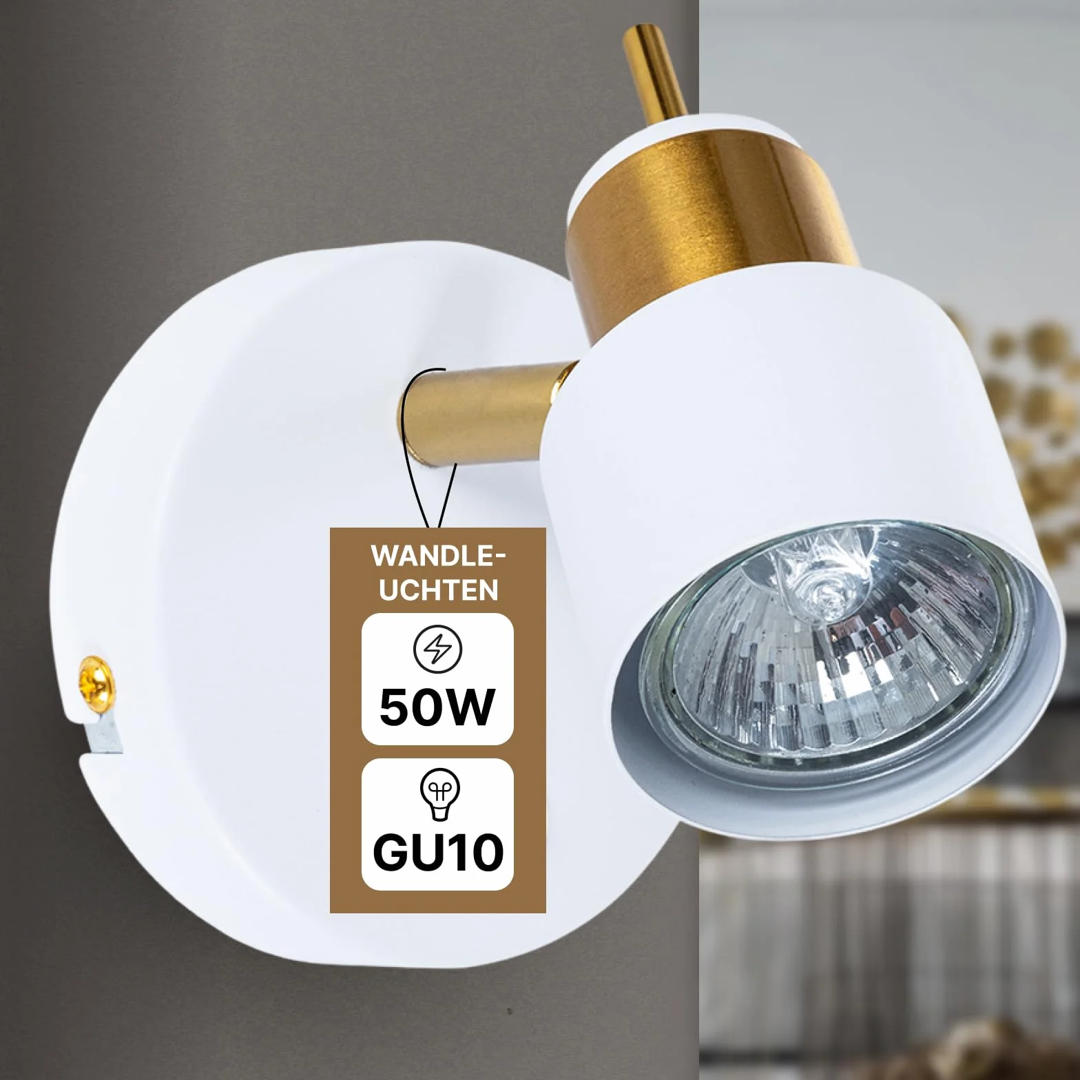 Lampa sufitowa LED – na jedną żarówkę – z białą metalową żaluzją – do kuchni – biura lub domu