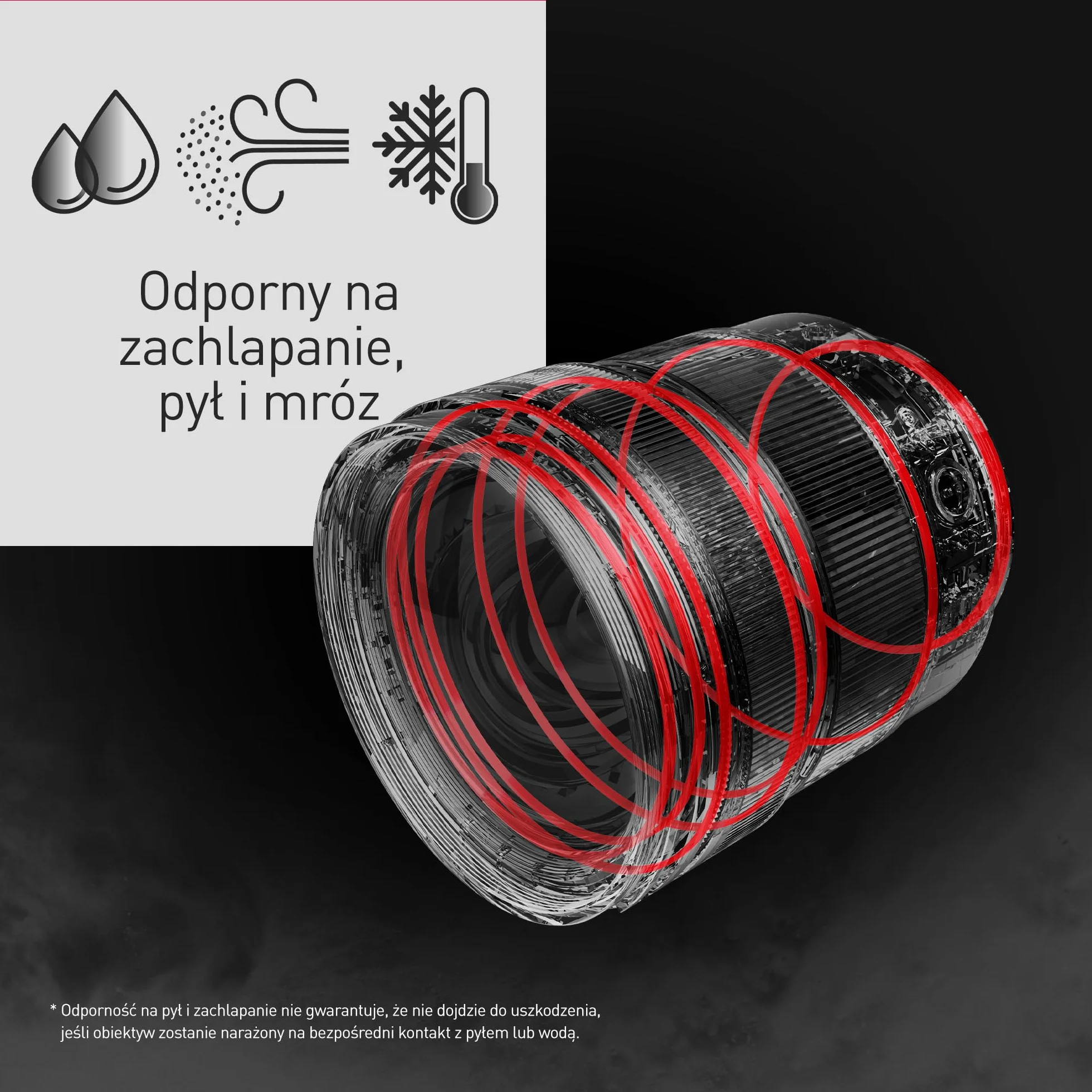 Panasonic LUMIX S-E2460E Obiektyw L-Mount 24-60 mm F2,8 Pełnoklatkowy Zoom Szerokokątny Odporny na Kurz Zachlapania Mróz Czarny