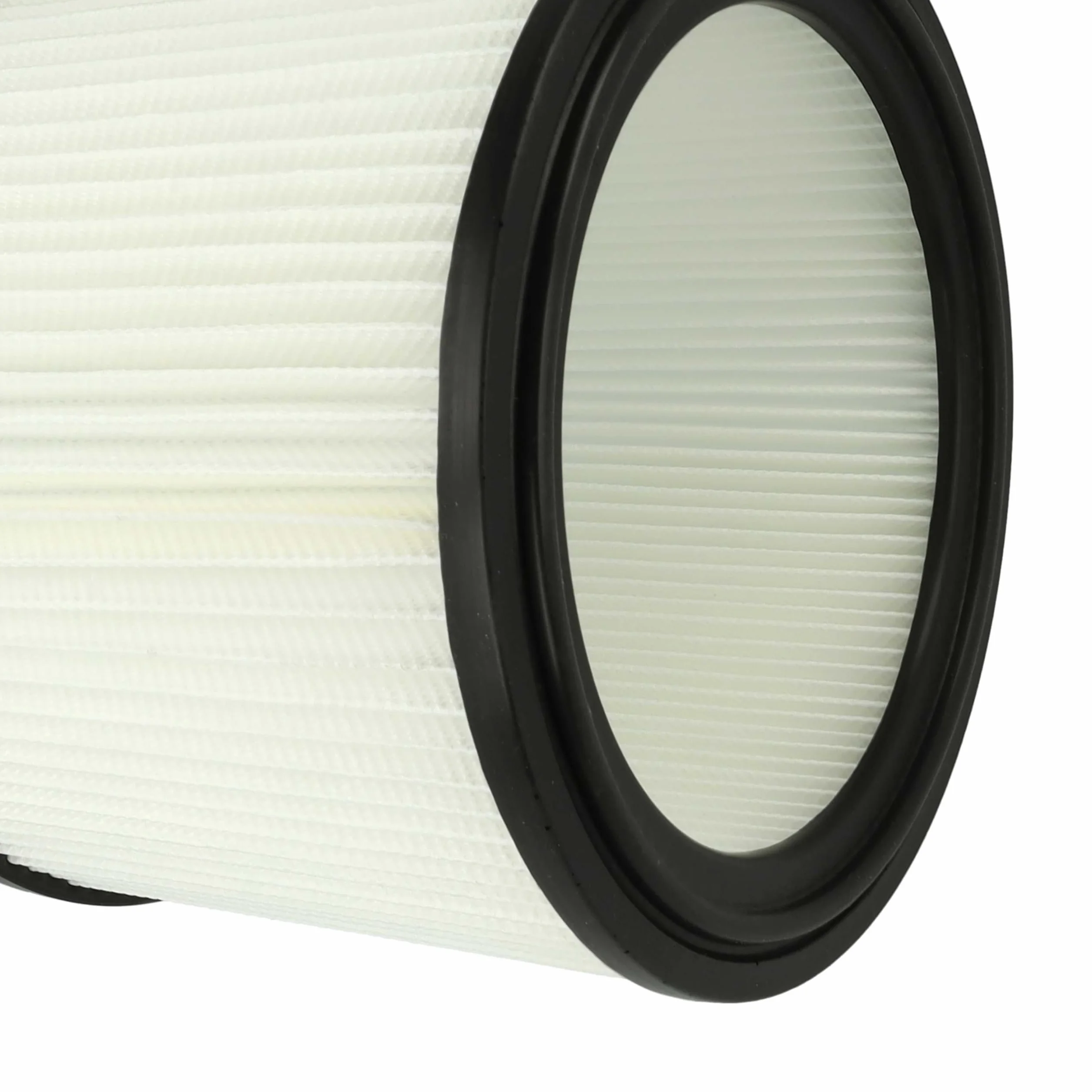 vhbw 8 x element filtrujący kompatybilny z odkurzaczem Husqvarna WDC 325L, WDC 220 - filtr drobnego kurzu, papier/guma