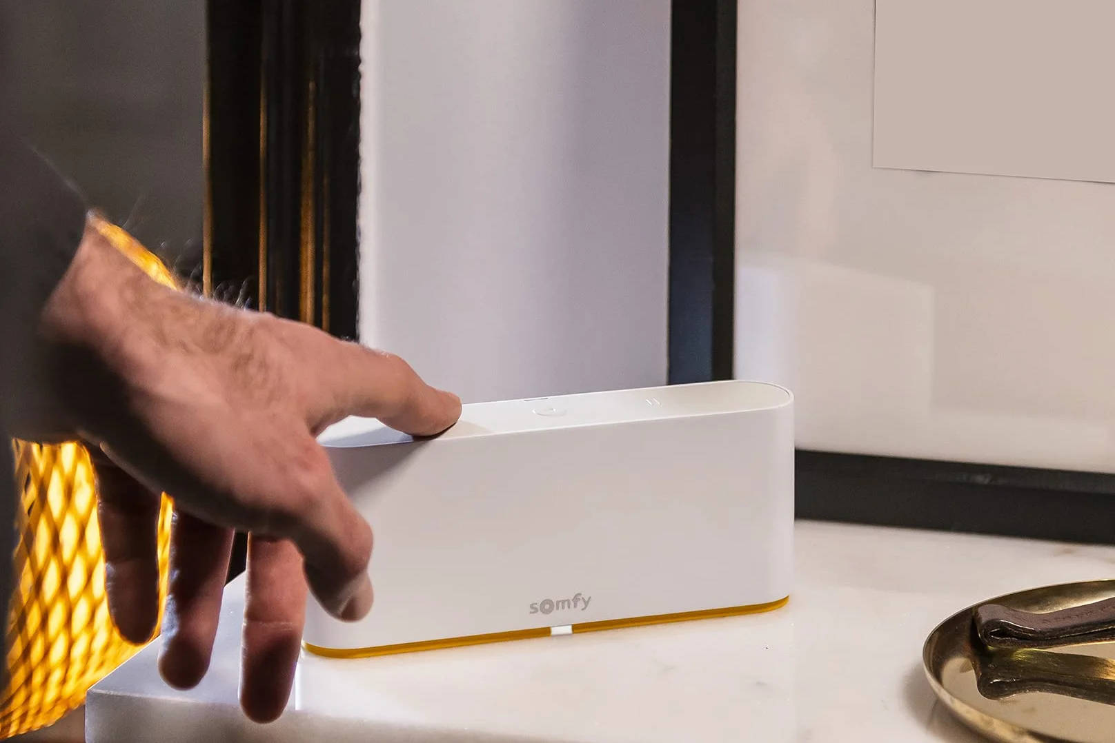 Somfy Przełącznik TaHoma 1870600 Inteligentne sterowanie io-Homecontrol RTS Zigbee 3.0 Google Assistant Amazon Alexa