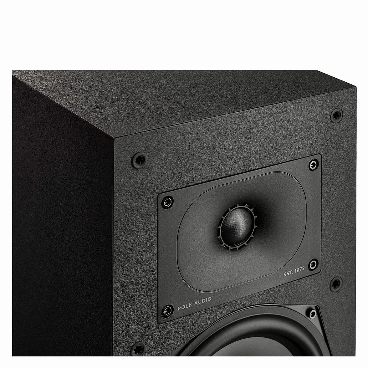 POLK AUDIO MXT20BK MXT20BKor XT20 Boekenplank Luidsprekers met Hoge Resolutie, Boekenplank Speakers met Hi-Res Gecertificeerde Prestaties, Dolby Atmos-gecertificeerd en DTS:X-compatibel MXT20BK- Zwart