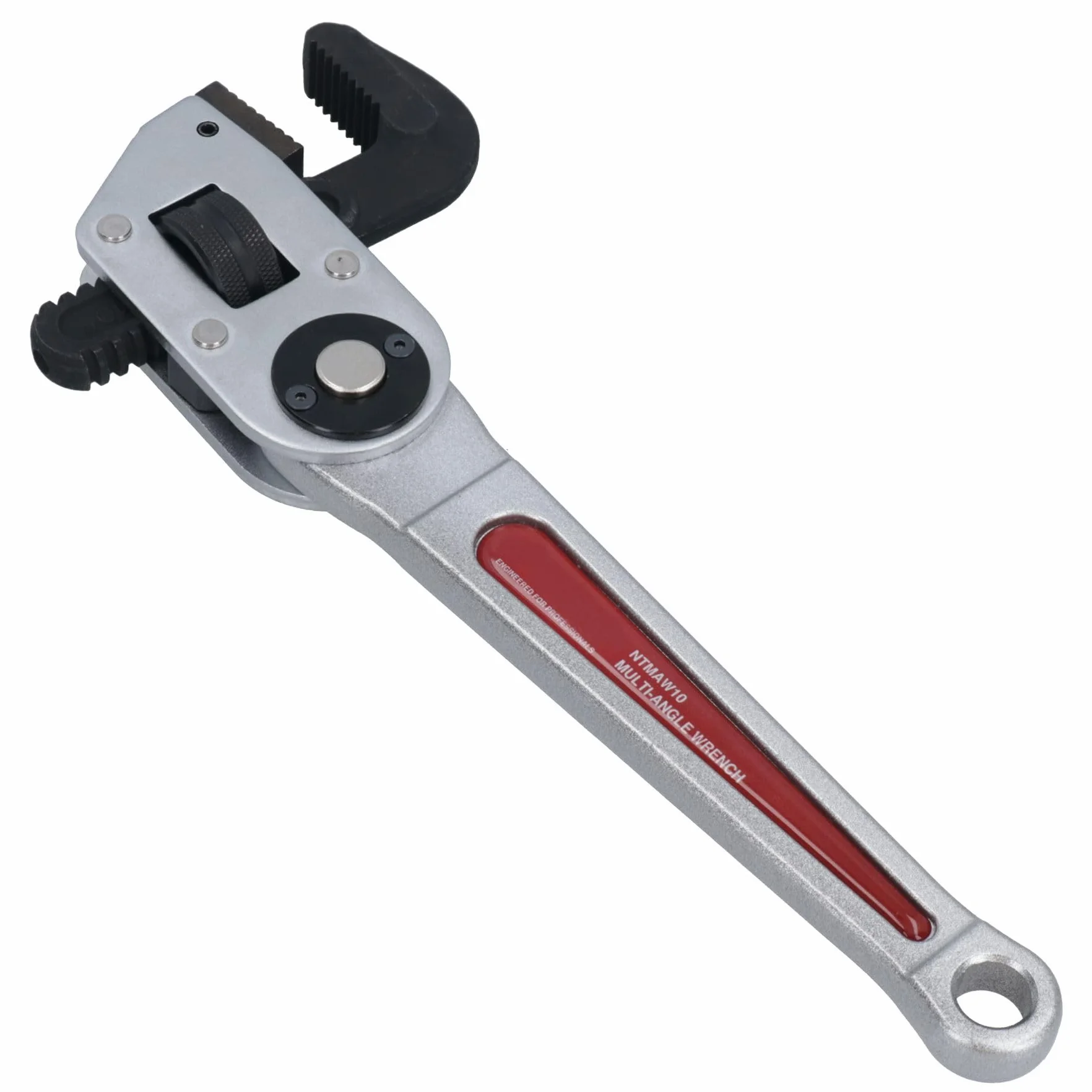 AB Tools Klucz nastawny wielokątowy Stilsons 0-53 mm do rur, 10 pozycji