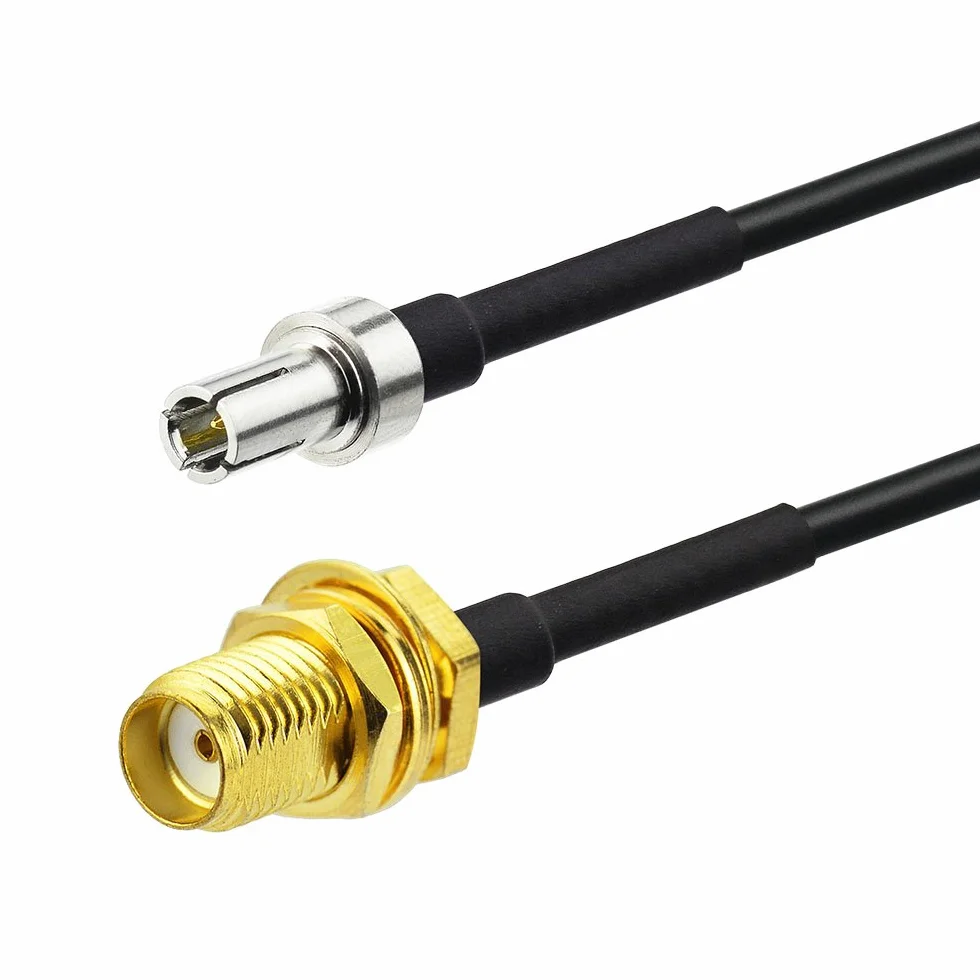 Eightwood kabel TS9-SMA 30 cm przedłużacz anteny mobilnej 4G LTE do routera Huawei