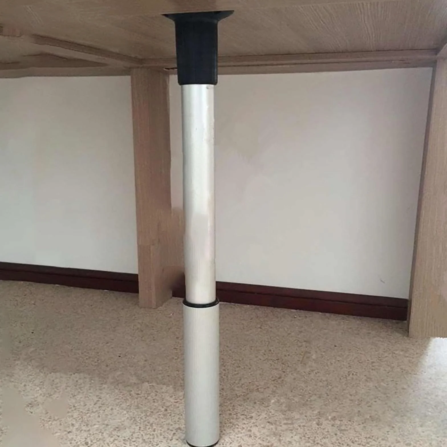 Noga stołu składana noga stołu ze stali nierdzewnej, wisząca podpórka stołu do jadalni, regulowane metalowe składane nogi biurka, do mebli, stołu, stolika kawowego, stołu jadalnego (91 cm, A)