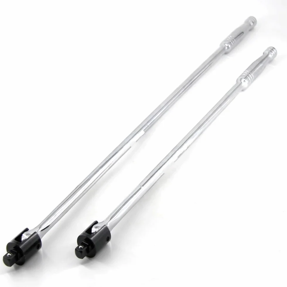 Telescopic Ratchet Klucz dynamometryczny nasadowy 1/2 cala napęd pręt przerywający Adapter grzechotkowy zastosowanie do upartych nakrętek śruby długość 600MM Klucze dynamometryczne