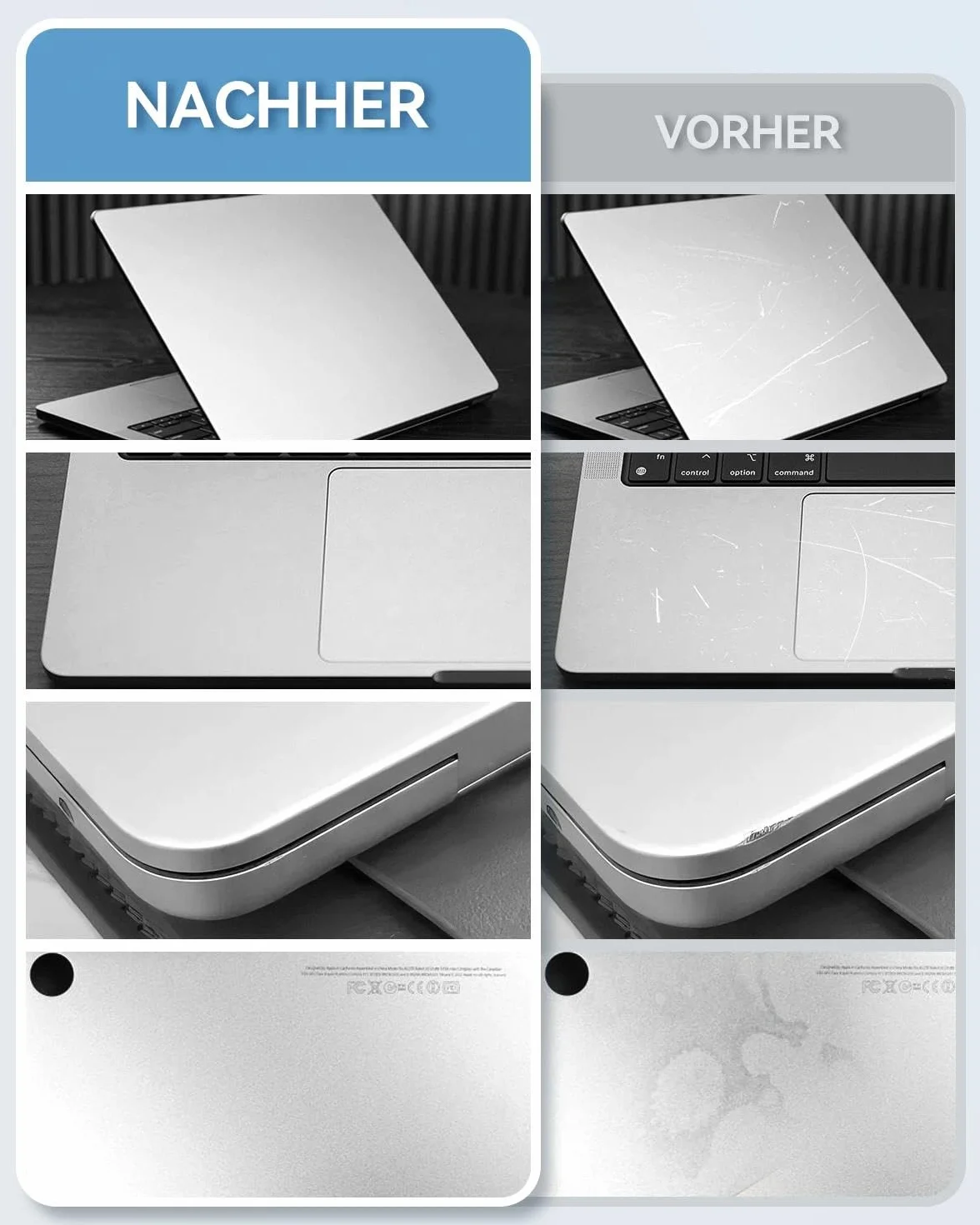 Sztyft do usuwania zarysowań MacBook Air Pro M1 M2 M3 aluminium naprawa lakieru