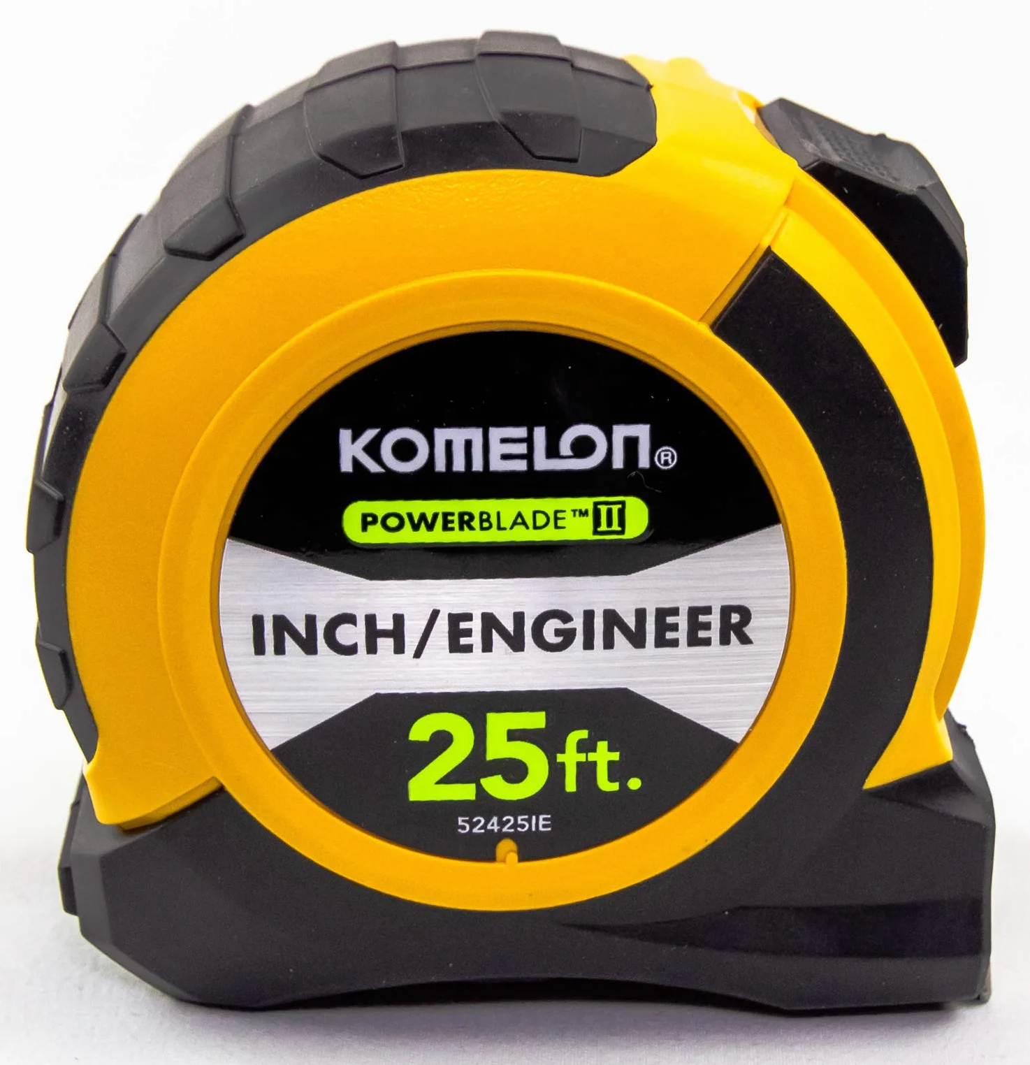 Komelon 52425IE; 25' x 2,7 cm Powerblade II" taśma miernicza; żółty/czarny