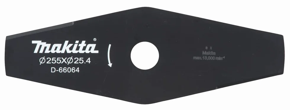 2-zębny nóż udarowy 255 x 25,4 mm