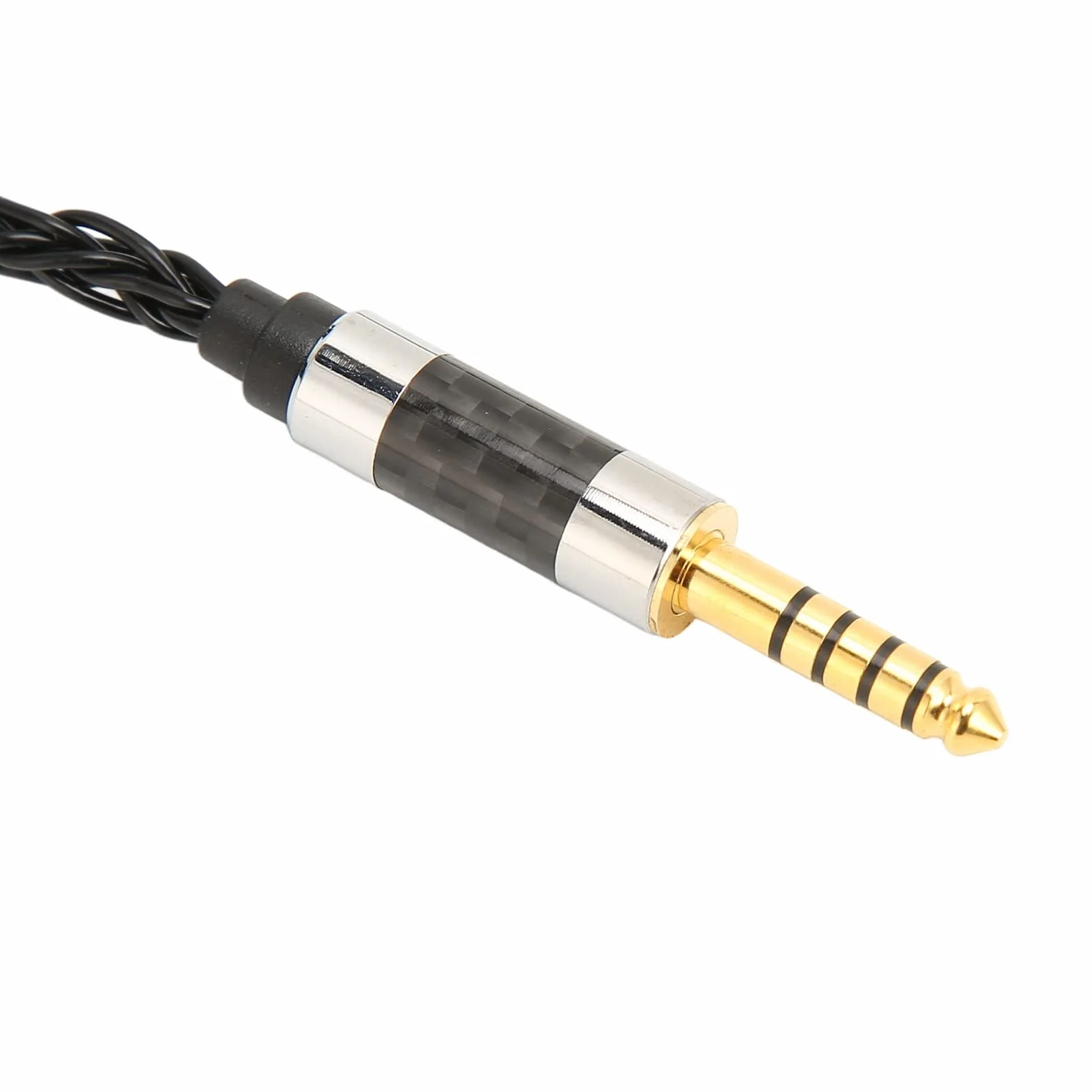 Kabel Audio 8-żyłowy Zbalansowany 4,4 mm do Podwójnego 3,5 mm Posrebrzany 1,2 m do MDR Z7 Z1R Beyerdynamic T1 T5