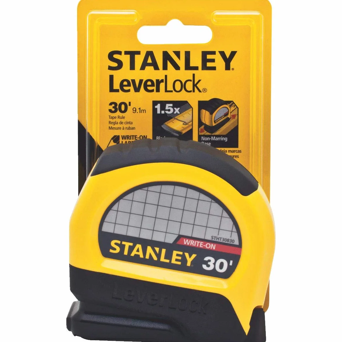 Stanley 30-830 30 stóp na 1-calowa reguła taśmy LeverLock
