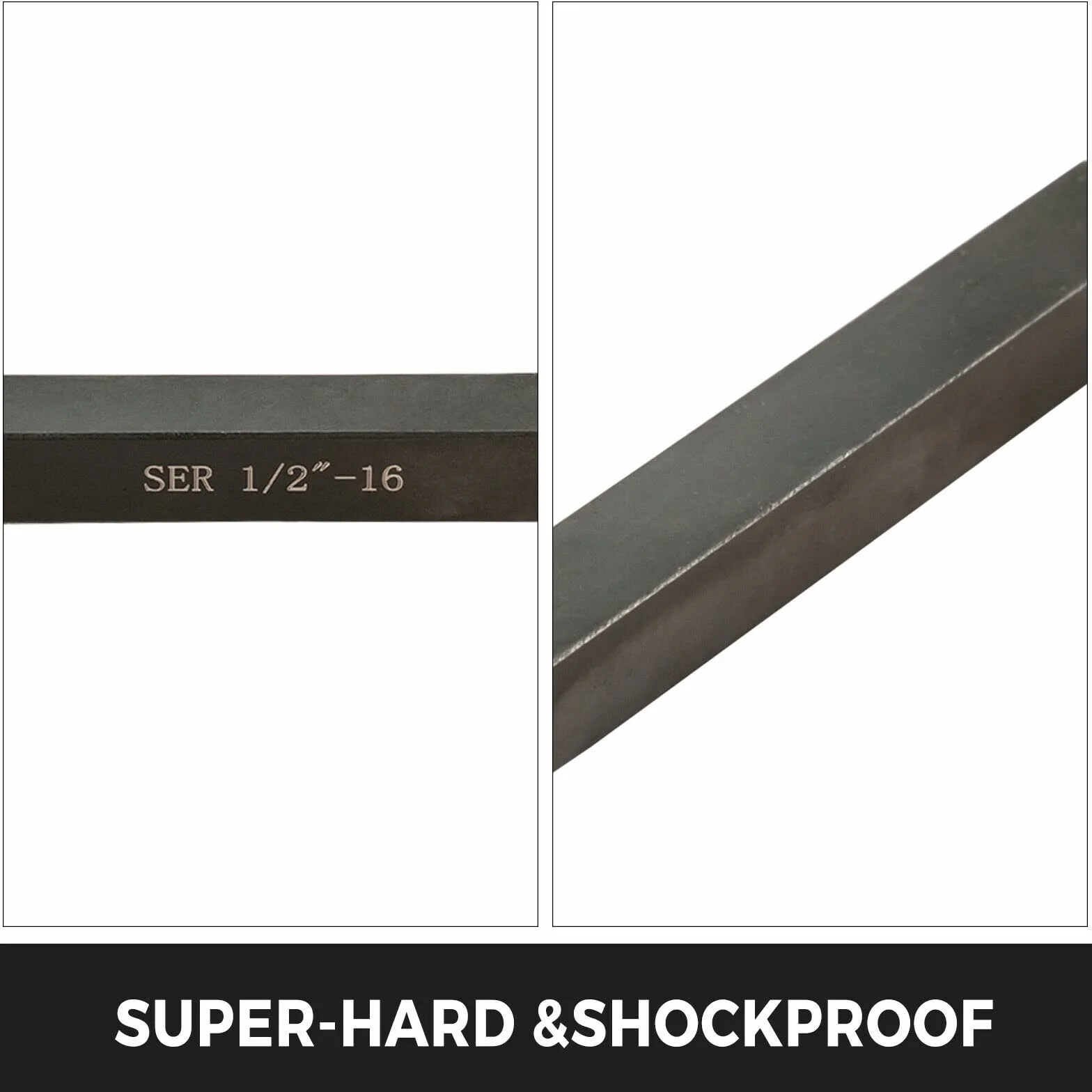 7 SZTUK Zestaw narzędzi tokarskich z węglików spiekanych Uchwyt narzędziowy 1/2 "1/4"do cyfrowej tokarki CNC Chaser SER dłutowanie MEGHR okrągły nóż(0.25 inch)