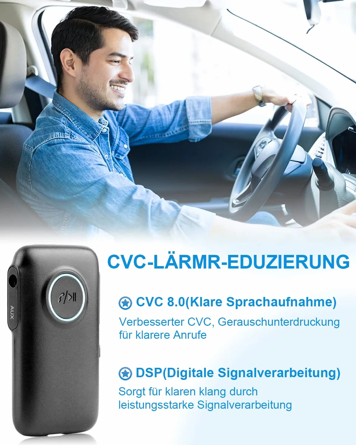 Ansta Odbiornik Bluetooth, Czarny