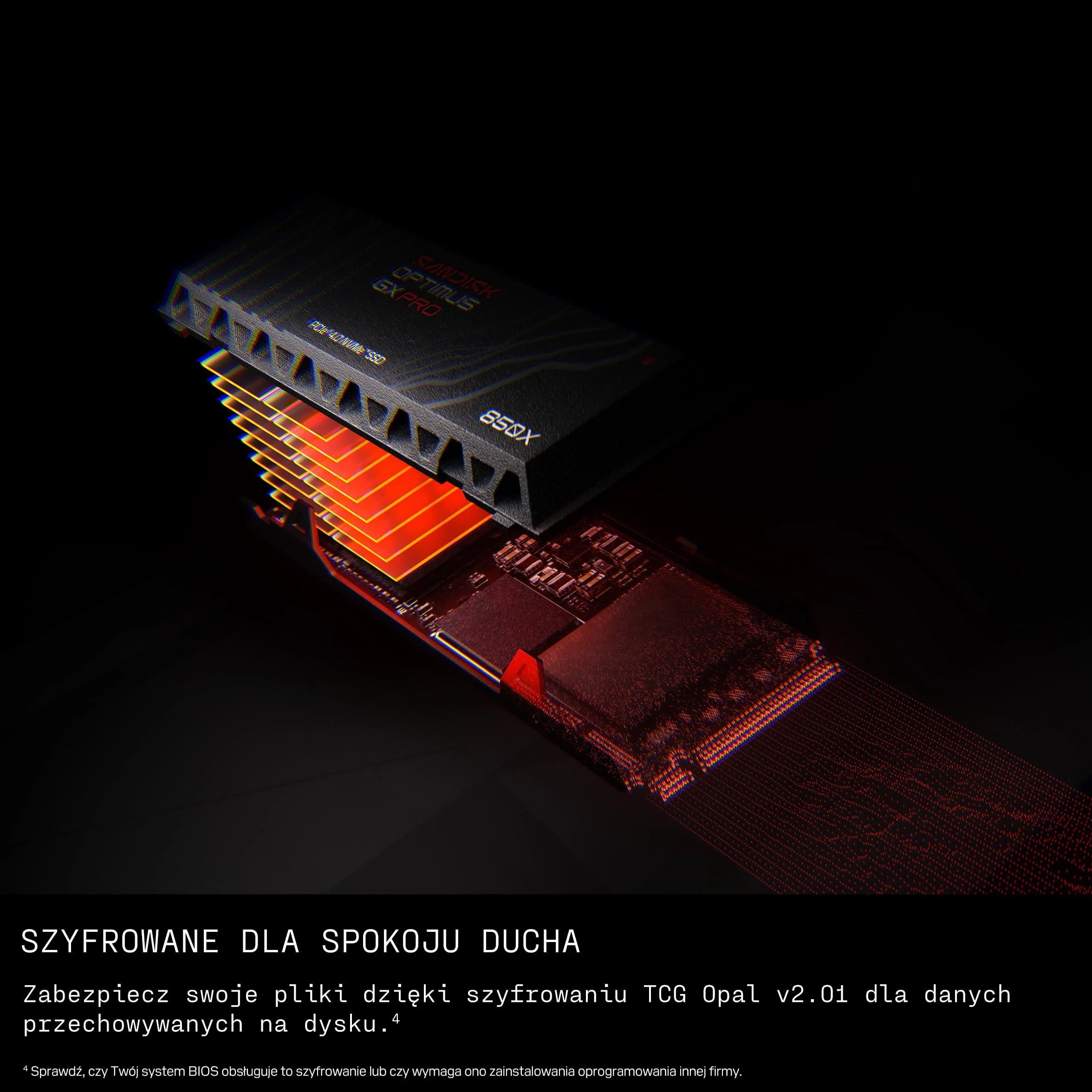SANDISK Optimus GX PRO 850X NVMe SSD 8 TB M.2 2280 PCIe 4.0
