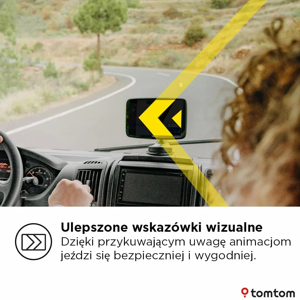 TomTom GO Camper Max 2. generacji 7″ nawigacja z mapami świata i TomTom Traffic