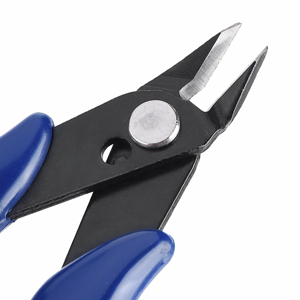 Richer-R 3D Printer Cutter Wire Cutter Accessories 3D Printer Accessories Side Cutting Nippers Cutter Snips Shears Diagonal Pliers Tool Compact, Lightweight, Refined and Comfortable Handle Design