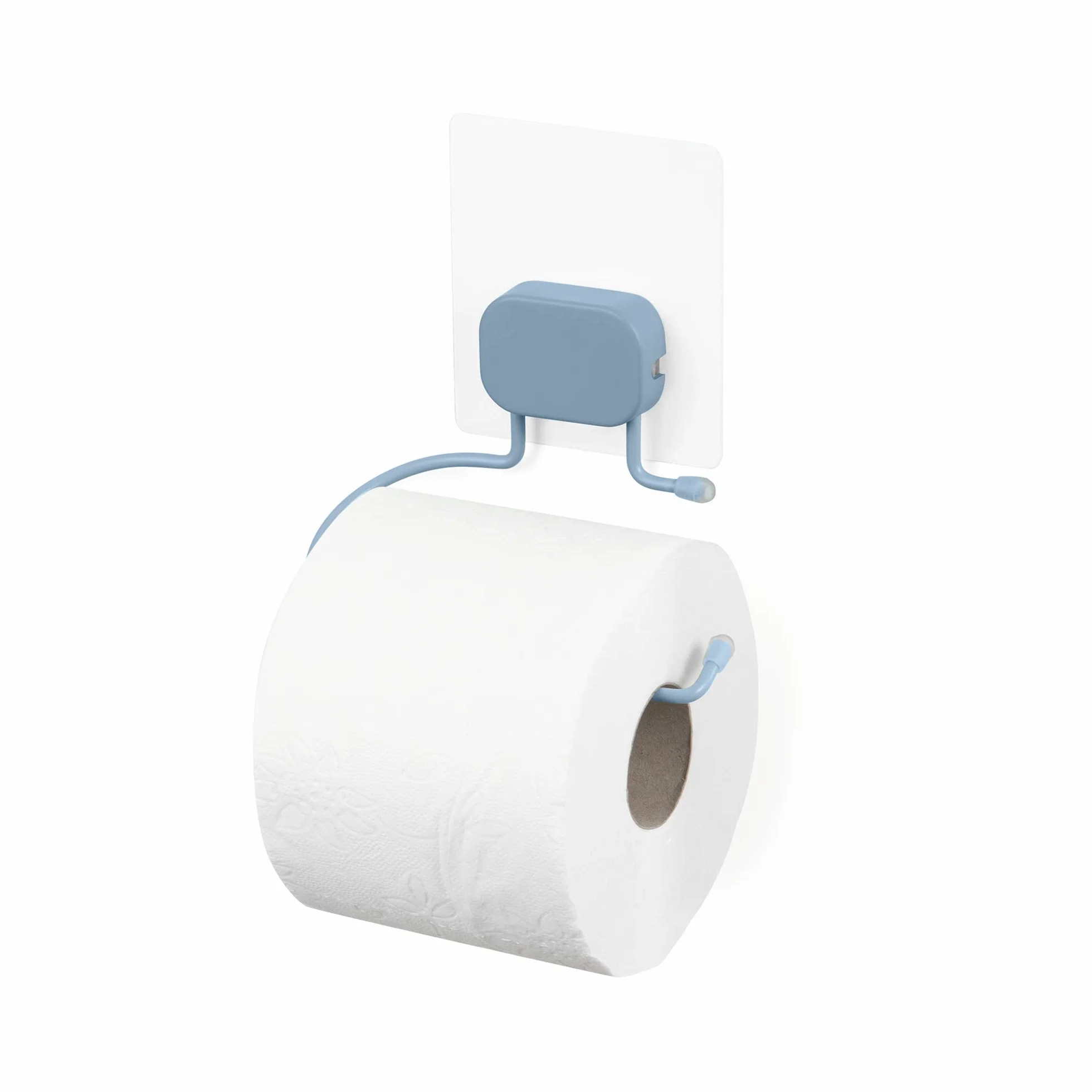 Compactor - uchwyt na papier toaletowy GRENA, M, 13 x 6,5 x 13,5 cm, metal malowany proszkowo, niebieski