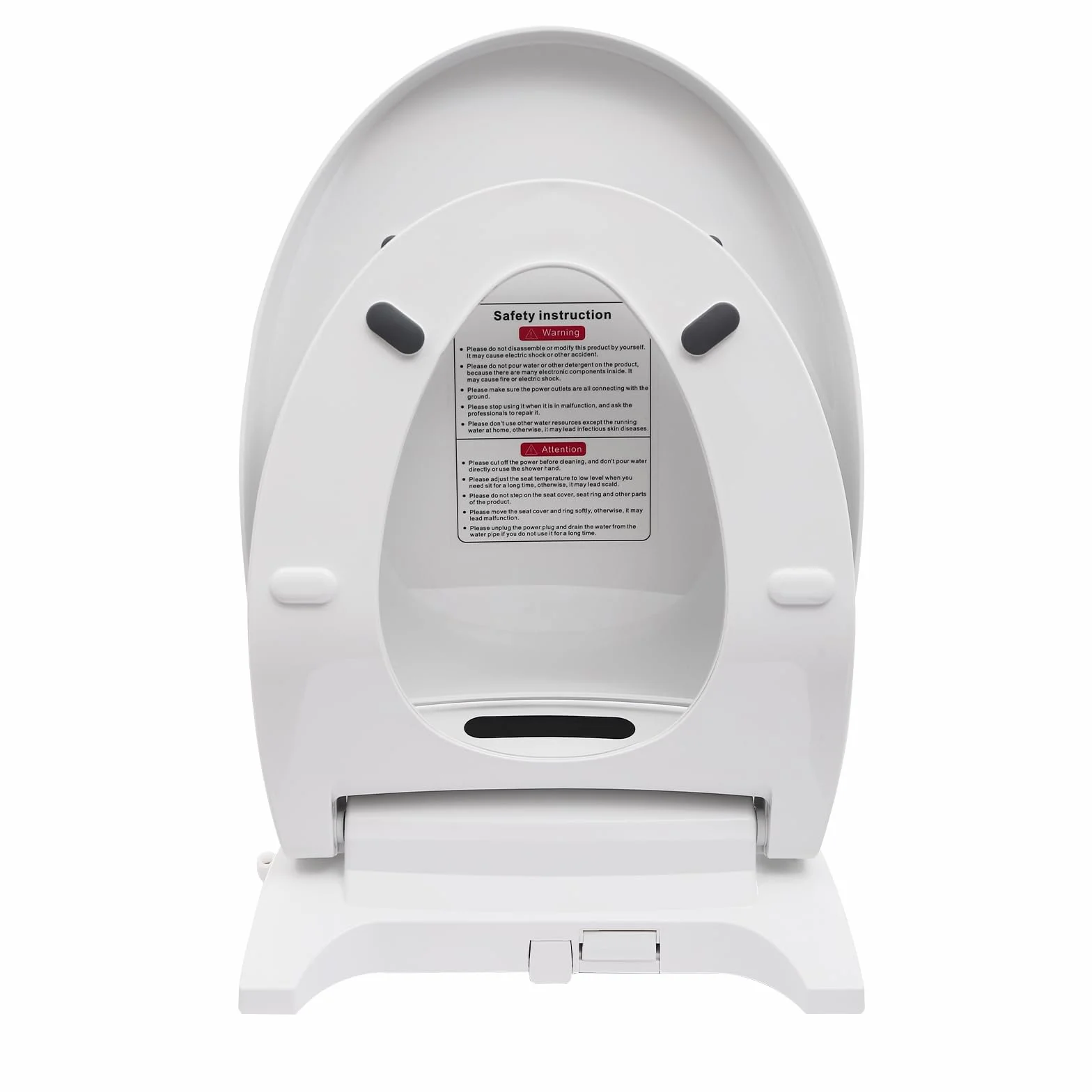 Deska sedesowa, elektroniczny bidet z pilotem zdalnego sterowania i filtrem PP, kilka trybów płukania, precyzyjna regulacja temperatury, energooszczędna, elektryczna inteligentna toaleta, lPX4