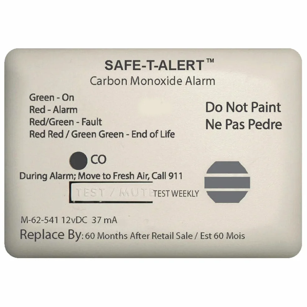 Mti Industries 62-541-MARINE-WT Detektor Marine Co Alarm Biały