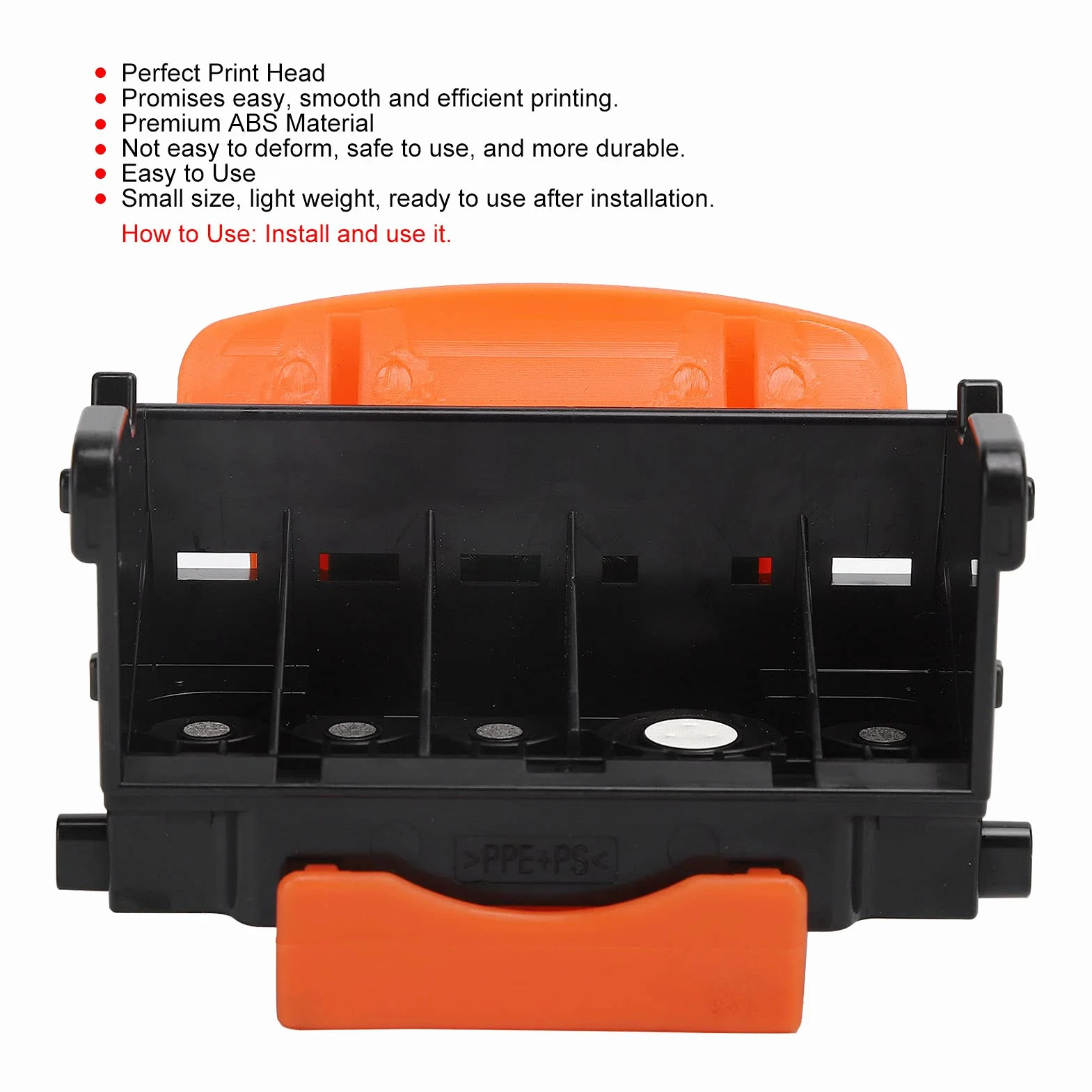 Do Głowicy Drukującej IP3680, Wymiana Głowicy Drukującej Zgodność z drukarką IP3600 / IP3680 / MP540 / MP545 / MP550 / MP558 Qy6‑0073 (0073 pojedynczy czarny)