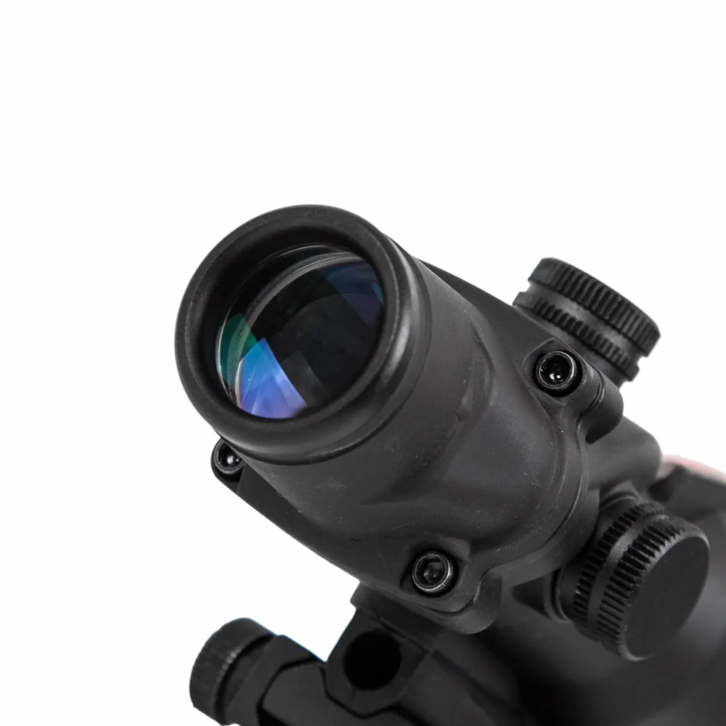 Paike Rifle Scope 4x32mm ACOG kolimator kolimatorowy z czerwoną siatką jodełkową