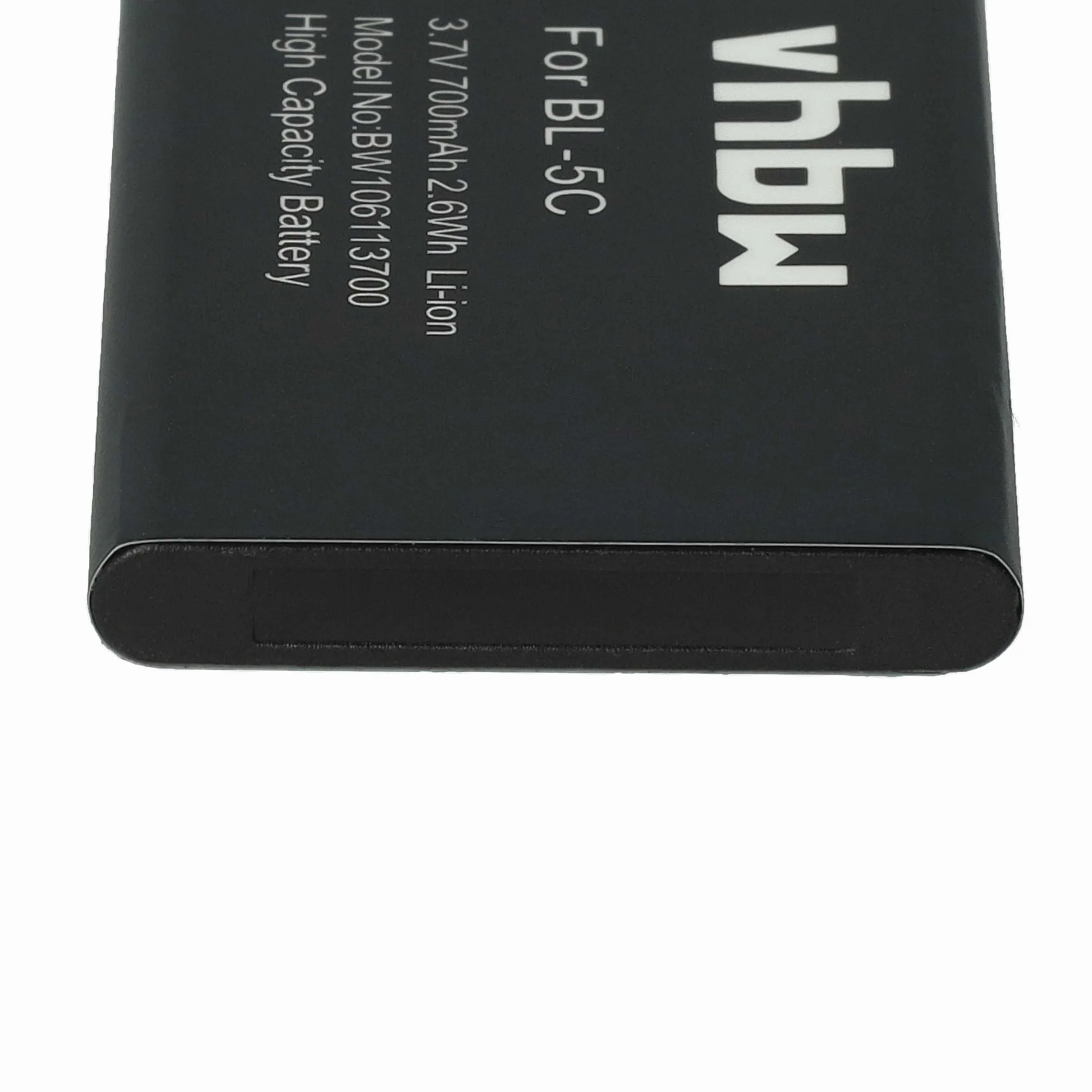 vhbw akumulator kompatybilny z i-Blue 757 Pro HX-N3650A BA-01 HX-N3650U-G GPS Bluetooth 700mAh 3,7 V Li-Ion
