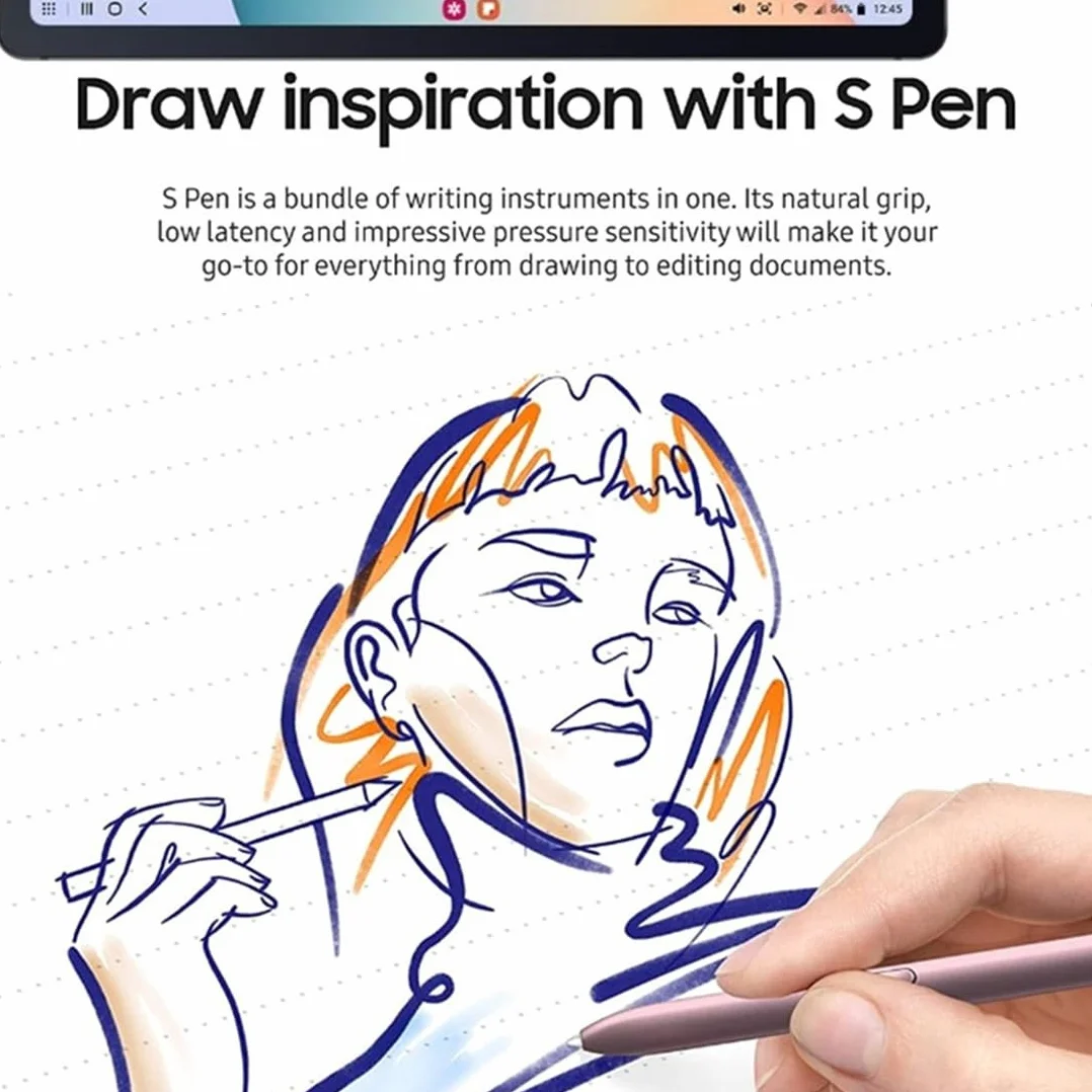 Galaxy Tab S6 Lite S Pen rysik do Samsung z wymiennymi stalówkami różowy