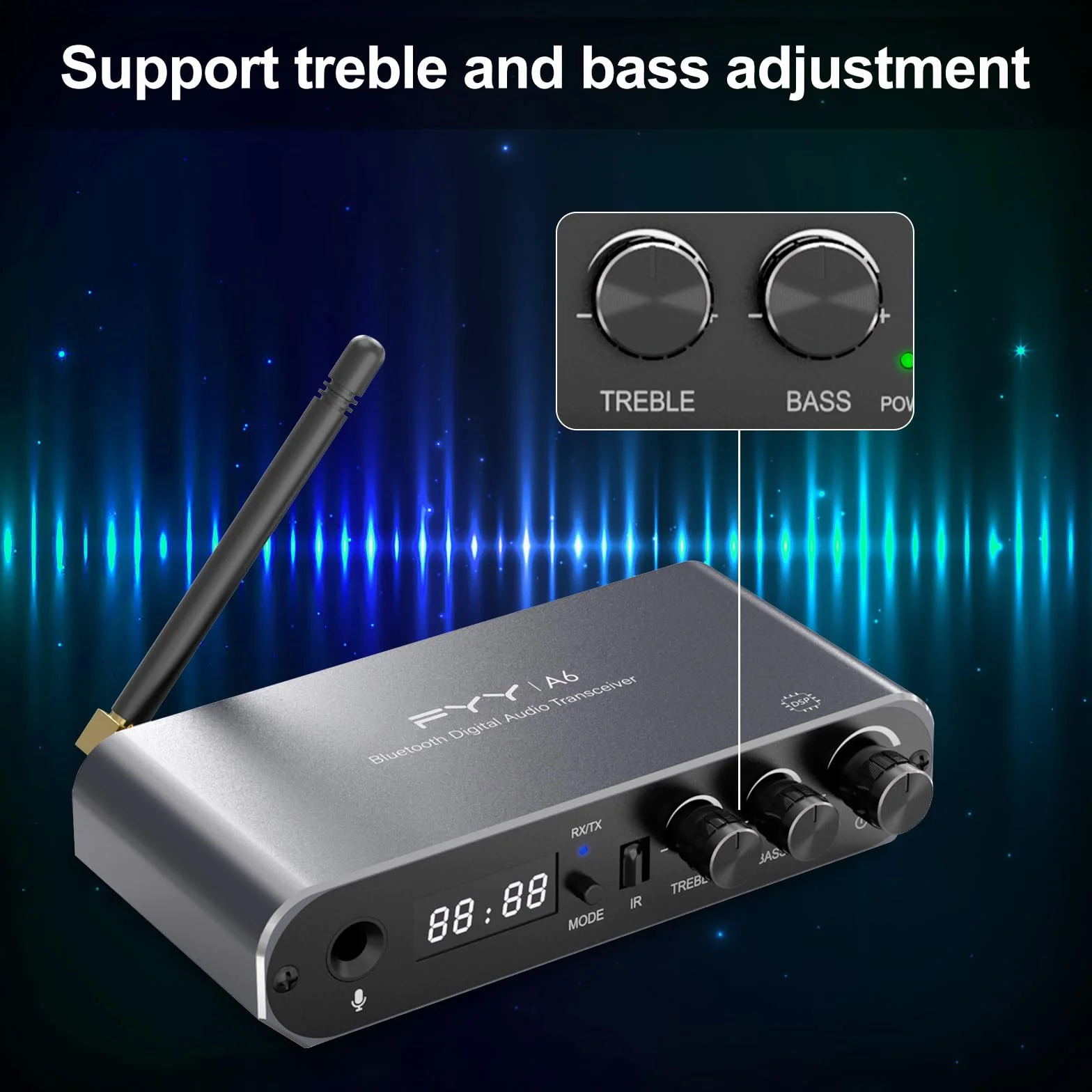 Odbiornik Bluetooth 5 w 1 Do Telewizora, Niskie Opóźnienie, Adapter Audio HD, Muzyka Bezprzewodowa HiFi