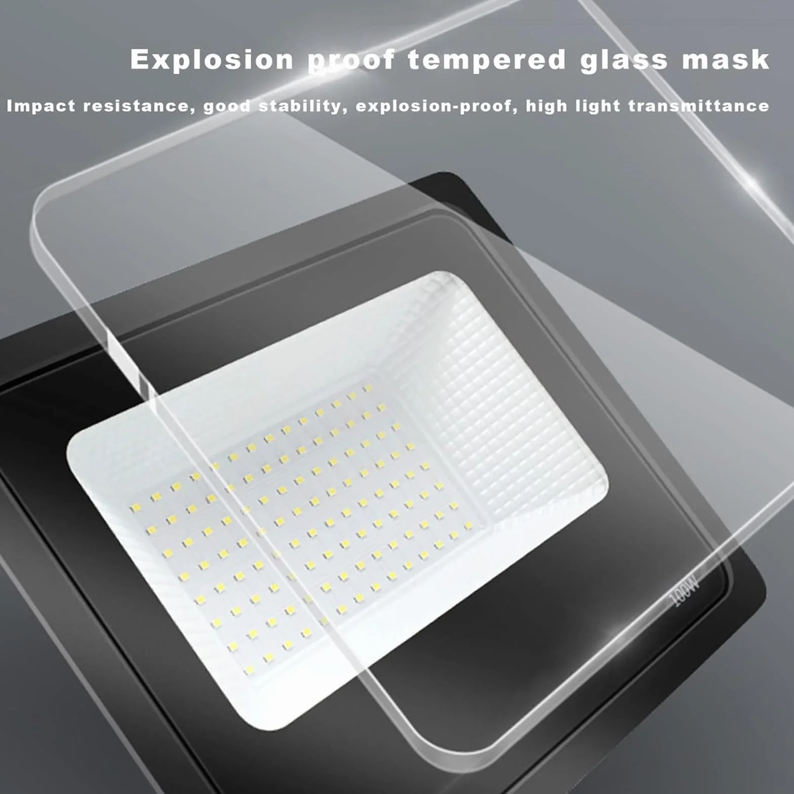 lampy solarne, Superjasne, zimne, białe światło reflektorowe 6500K, IP65, do użytku na zewnątrz, w garażu boiska sportowego(200W)