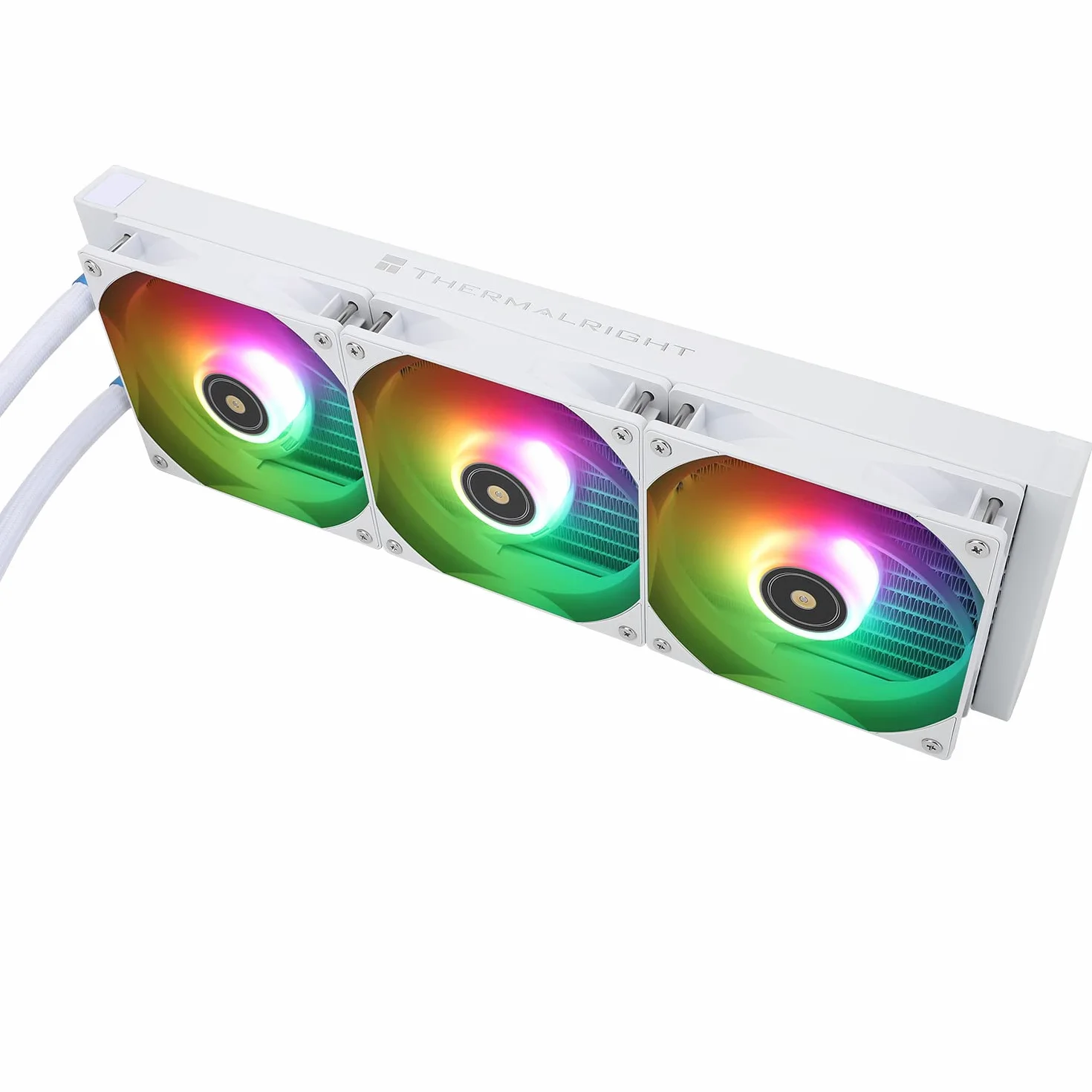 Thermalright Frozen Prism 360 Biały ARGB Cieczochłodny Radiator CPU z 120mm ARGB PWM Wentylatorem, Radiator Komputerowego dla AM4/AM5, Intel lga1700/1851/1150/1151/1200/2011